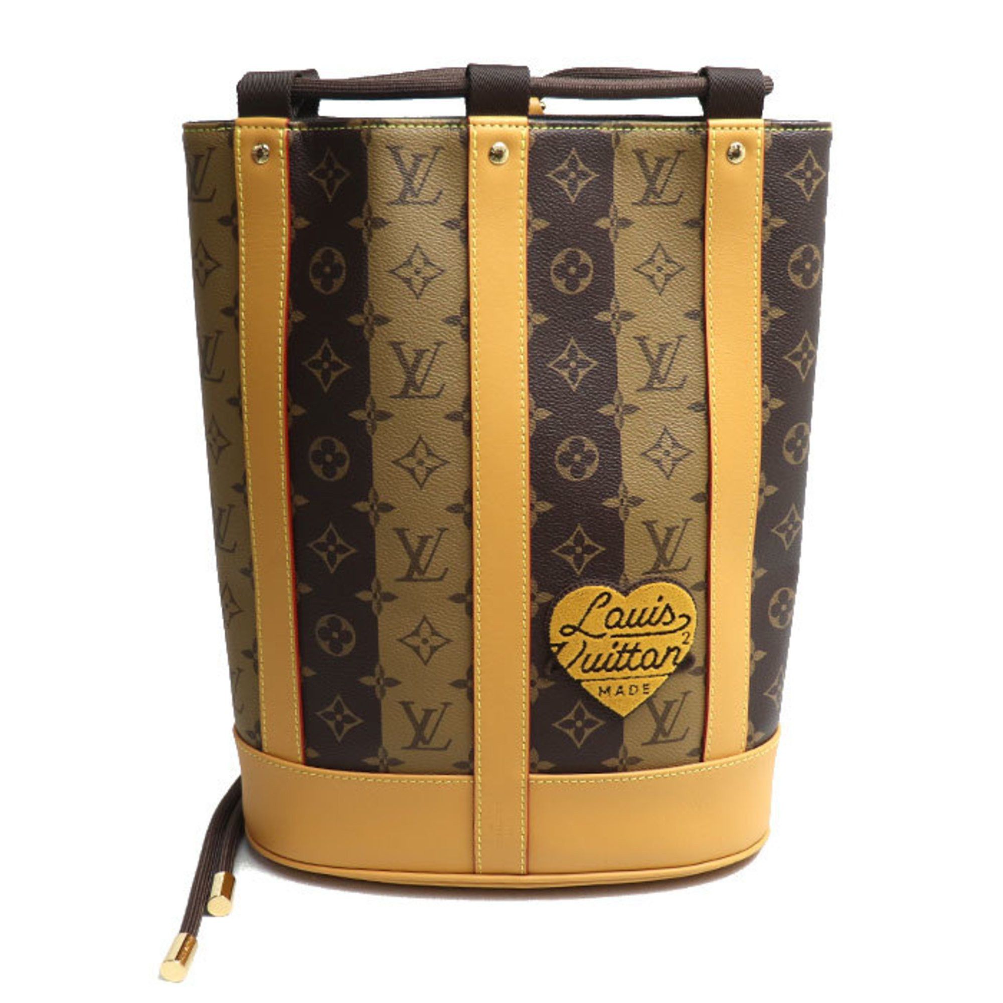 Louis Vuitton LOUIS VUITTON LVxNIGO Randonne Shoulder Bag Monogram Stripe M45968 Unisex Size ONE SIZE - 1 Thumbnail