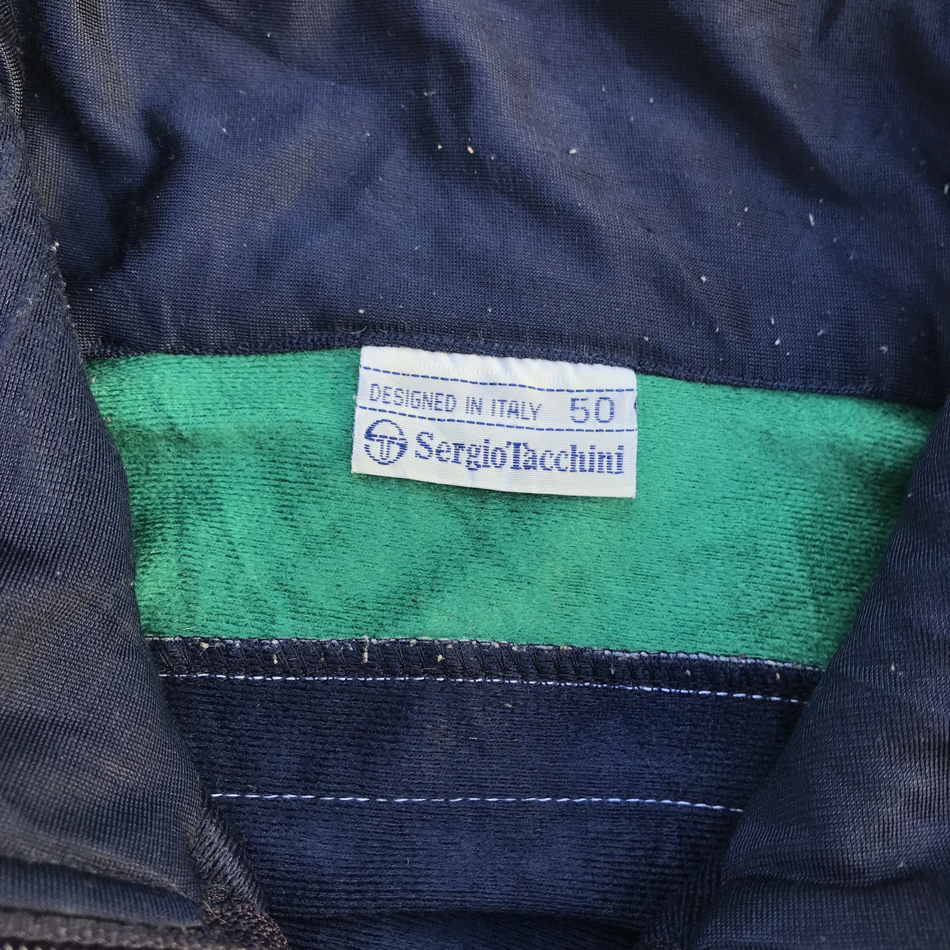 Sergio Tacchini × Vintage Vintage Sergio Tacchini Iconic 80s Tracktop Jacket british Size US L / EU 52-54 / 3 - 6 Thumbnail