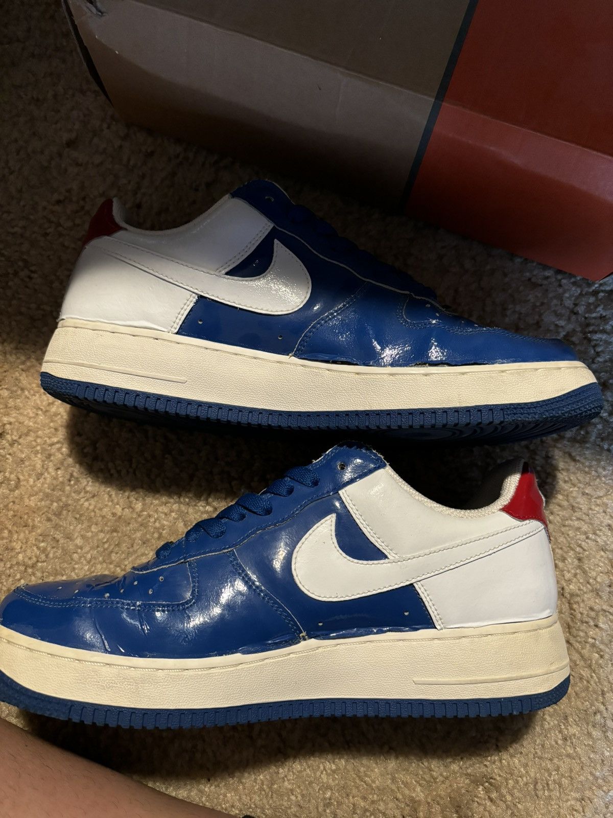 Nike Nike Air Force 1 Sheed 9.5 pistons 2006 Size US 9.5 / EU 42-43 - 8 Thumbnail