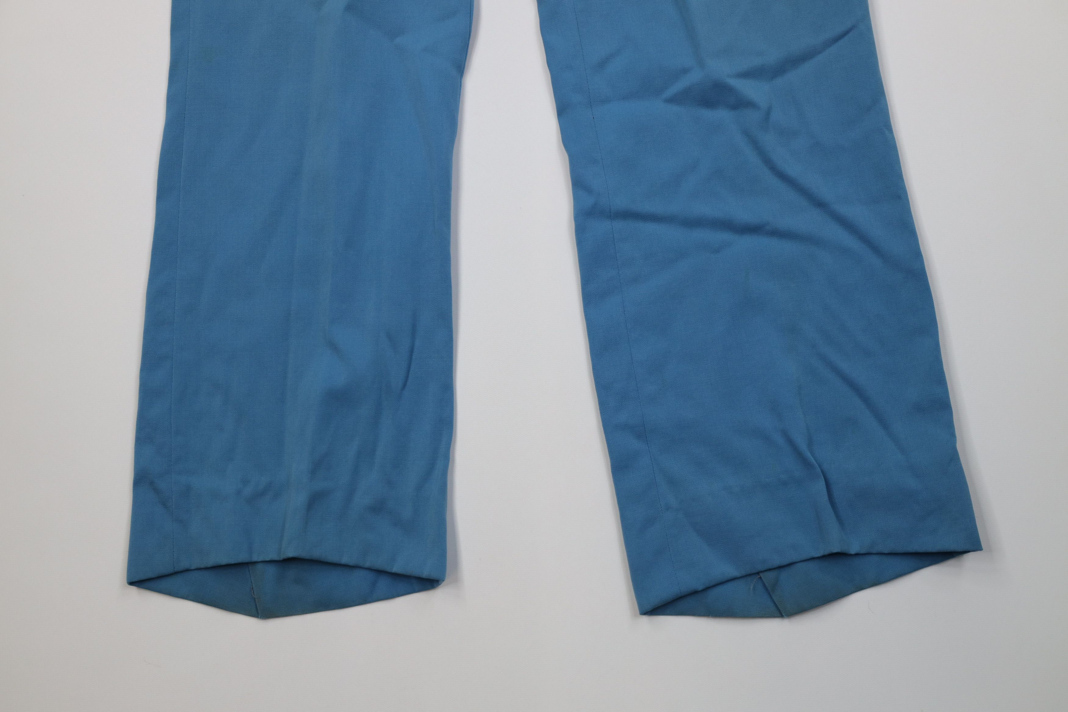 Vintage Vintage 60s Streetwear Rayon Gabardine Wide Leg Pants USA Size US 34 / EU 50 - 4 Thumbnail