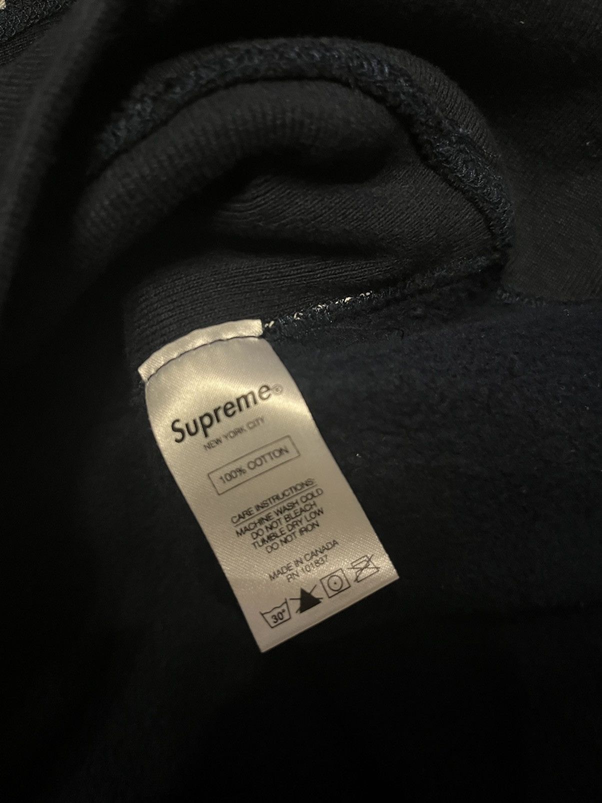 Supreme Supreme fuck em pullover navy medium Size US M / EU 48-50 / 2 - 5 Thumbnail