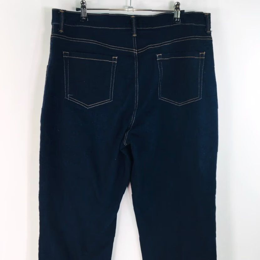 Gloria Vanderbilt GLORIA VANDERBILT Women's Amanda High Rise Cropped Jeans Blue Stretch Denim Size 18 Size 40" / US 18 - 4 Thumbnail