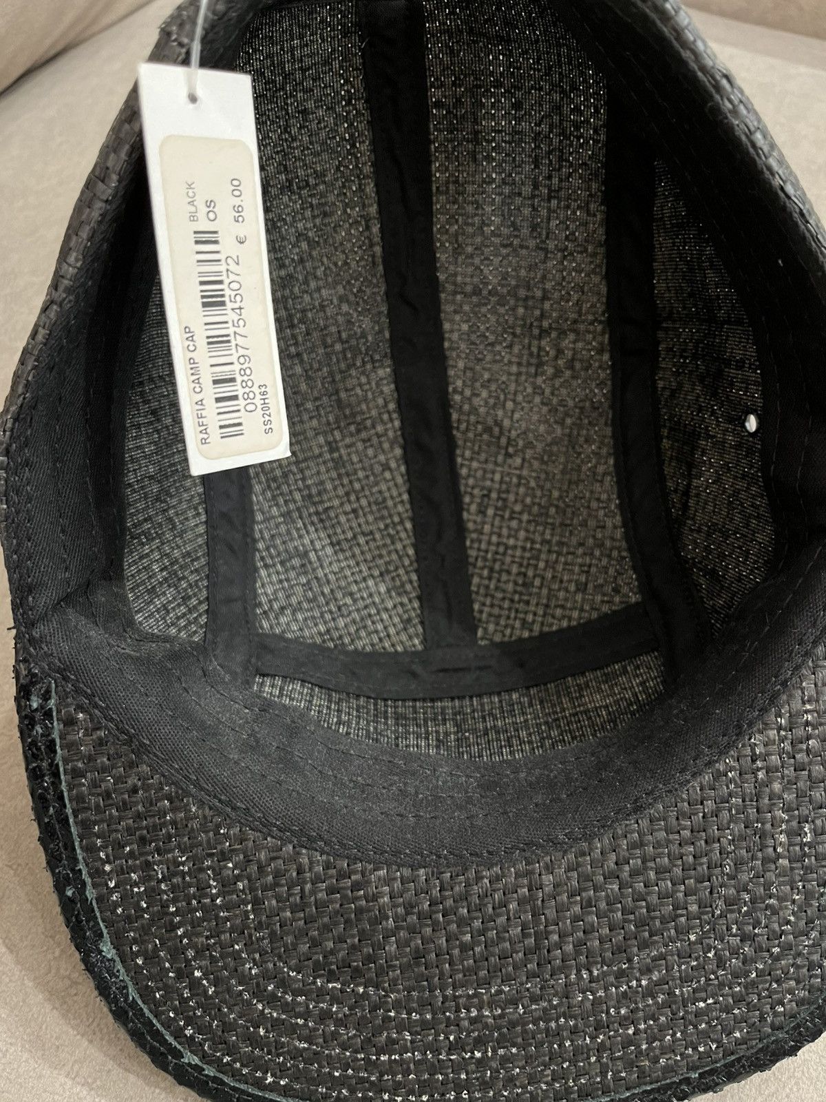 Supreme Supreme Raffia Camp Cap SS20 Size ONE SIZE - 3 Thumbnail