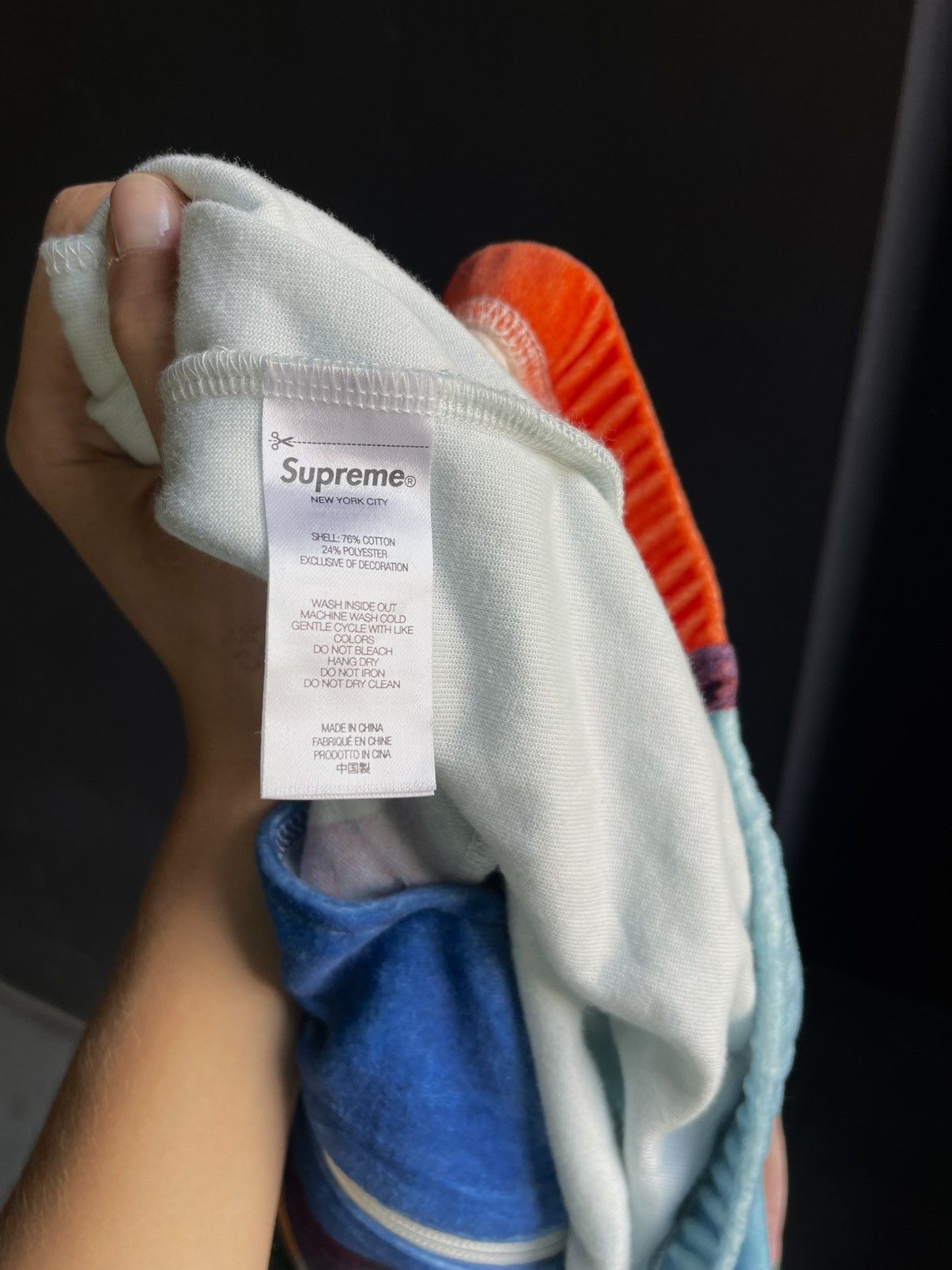 Supreme Supreme Geo Velour Track Jacket Multicolor Size US M / EU 48-50 / 2 - 10 Thumbnail