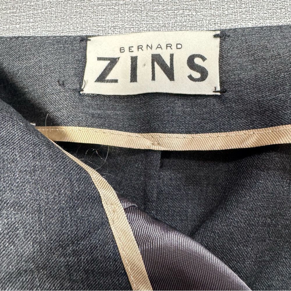 Other Bernard Zins Dark Grey Wool Pants Made in Portugal Size 30" / US 8 / IT 44 - 8 Thumbnail