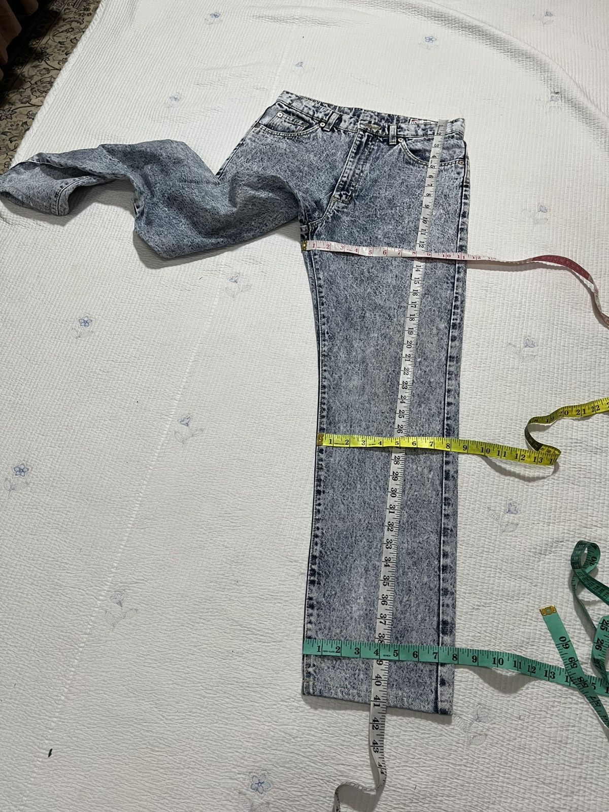 Japanese Brand × Vintage × Wrangler WRANGLER ACID WASH JEANS Size US 30 / EU 46 - 12 Thumbnail