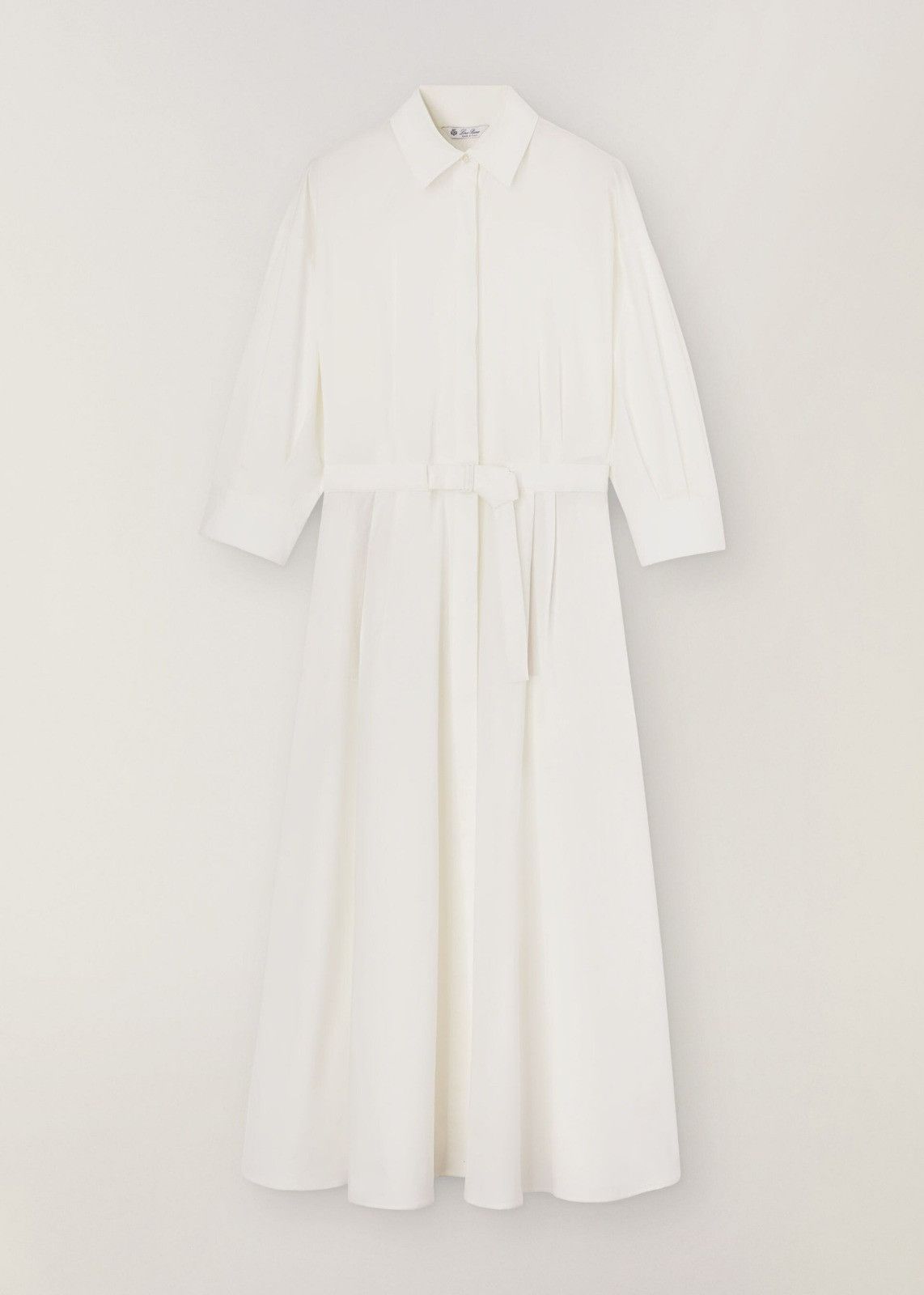 image of Loro Piana O1Srvl11E0424 Dress In White, Women's (Size Medium)