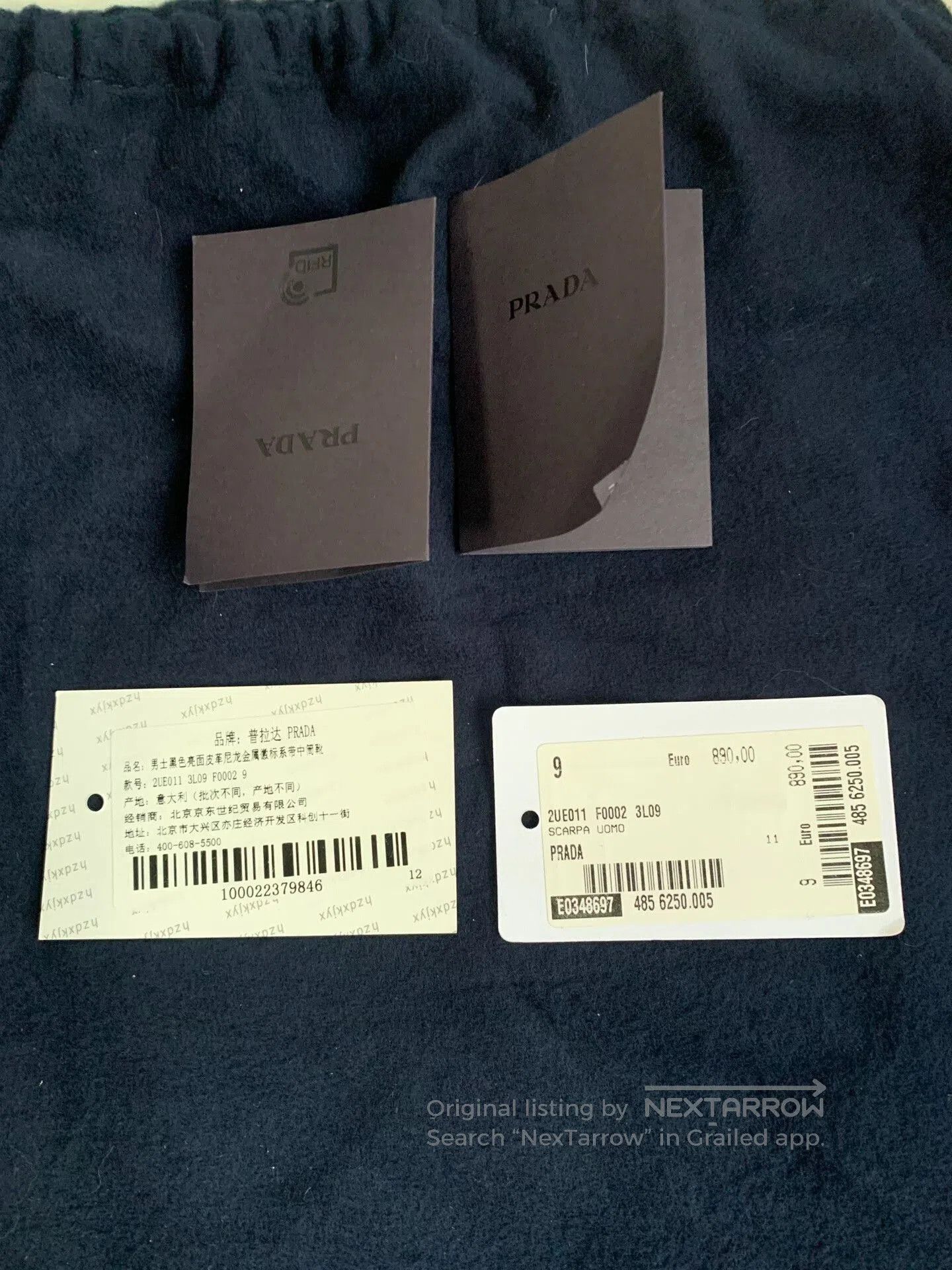 Prada PRADA Rois Logo High. Size US 10 / EU 43 - 9 Thumbnail