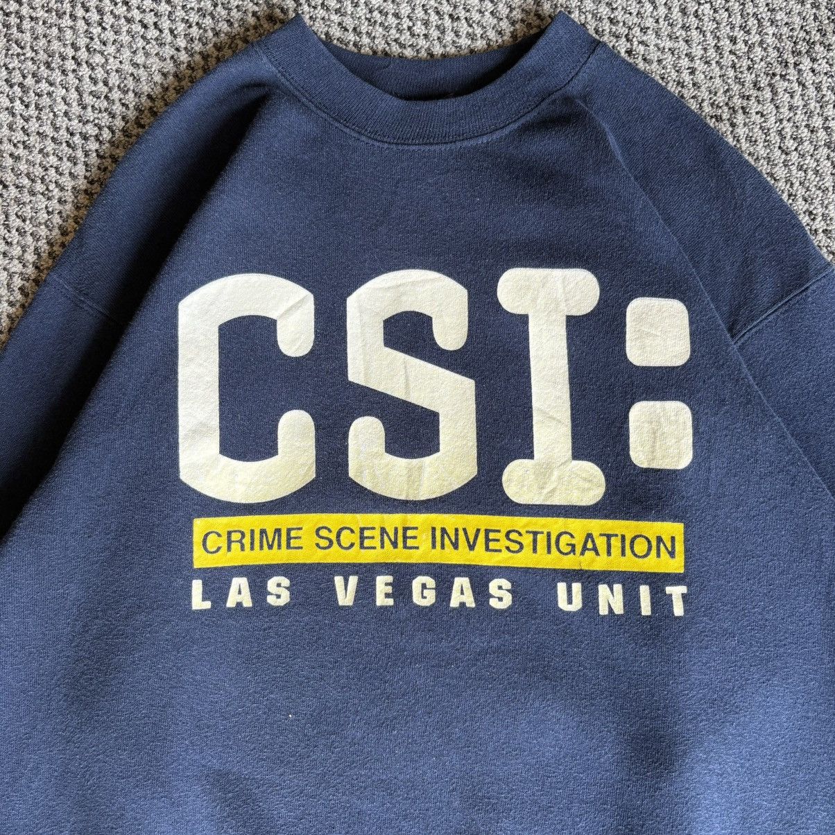 Delta Vintage CSI Crime Scene Investigation Sweatshirt Size US M / EU 48-50 / 2 - 2 Thumbnail