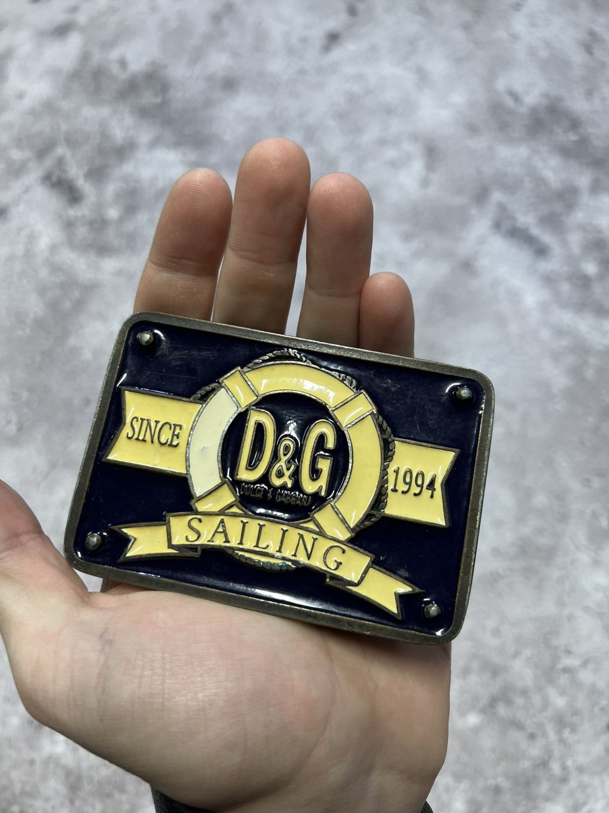 Dolce & Gabbana Vintage Y2k Dolce Gabbana Junya Watanabe Monogram Belt Logo Size ONE SIZE - 8 Thumbnail