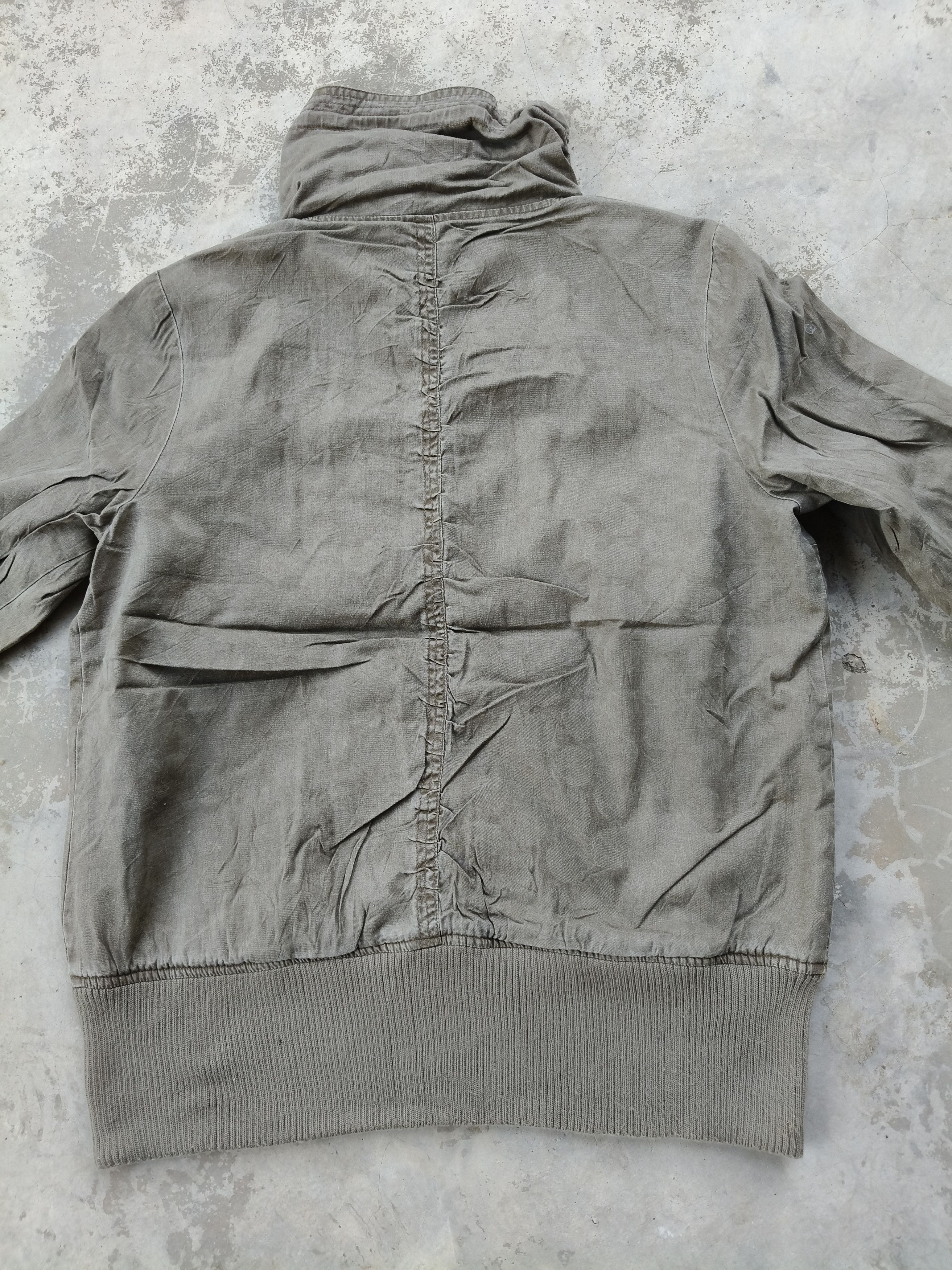 Japanese Brand Jinnee Button Up High Neck Jacket Size L / US 10 / IT 46 - 6 Thumbnail