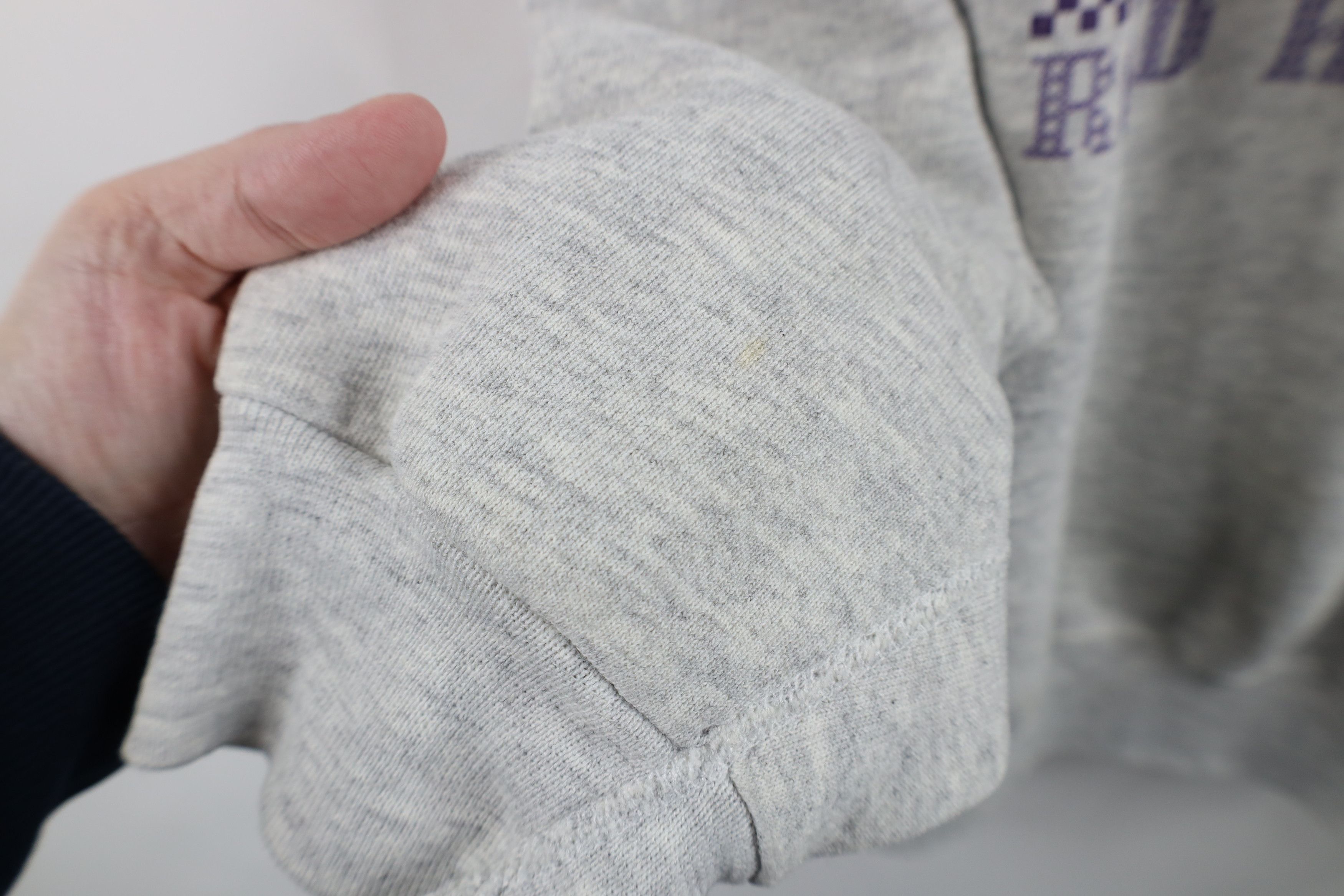 Vintage Vintage 90s Country Virginia Collared Sweatshirt Gray USA Size XL / US 12-14 / IT 48-50 - 8 Thumbnail