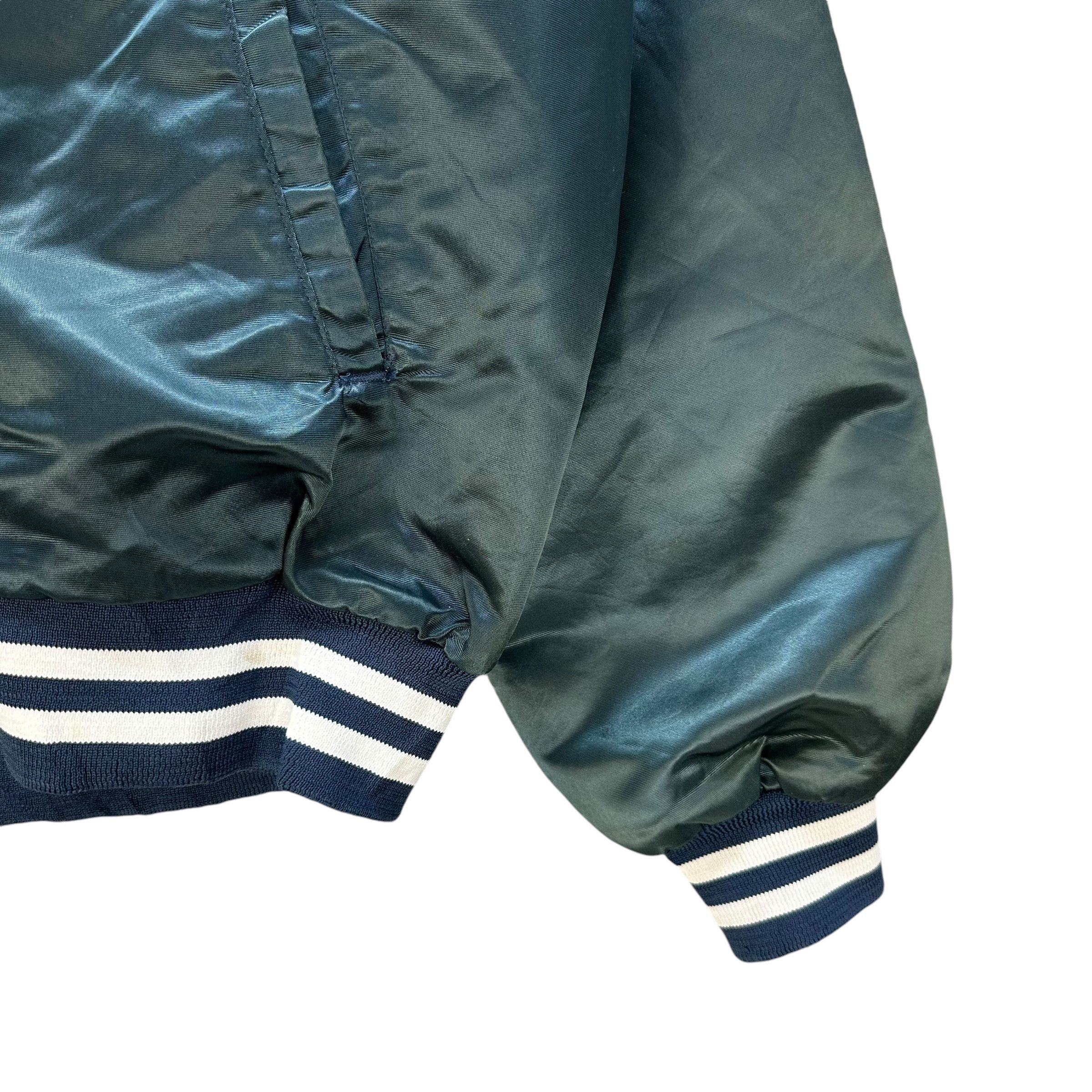New York Yankees Vintage YANKESS Big Logo Green Stadium Jacket #A56-1295 Size US XL / EU 56 / 4 - 9 Thumbnail