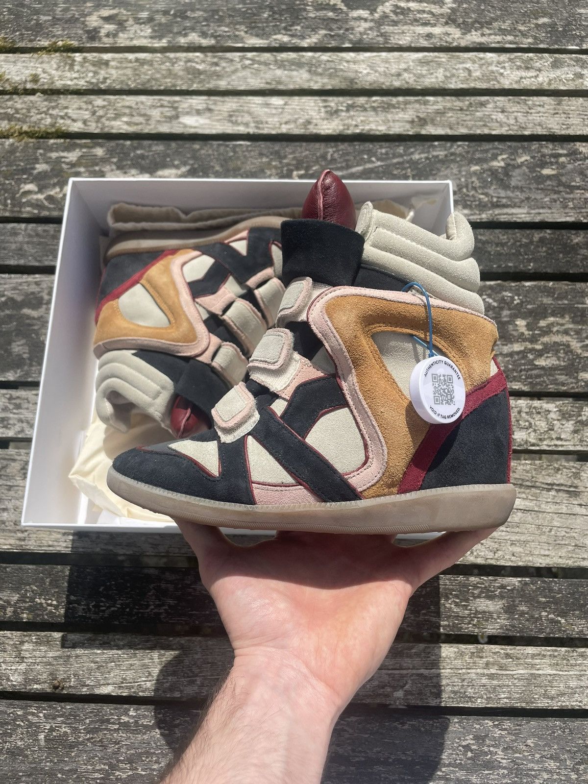 Isabel Marant Etoile Isabel Marant Etoile wedge sneakers Size US 6.5 / IT 36.5 - 9 Thumbnail