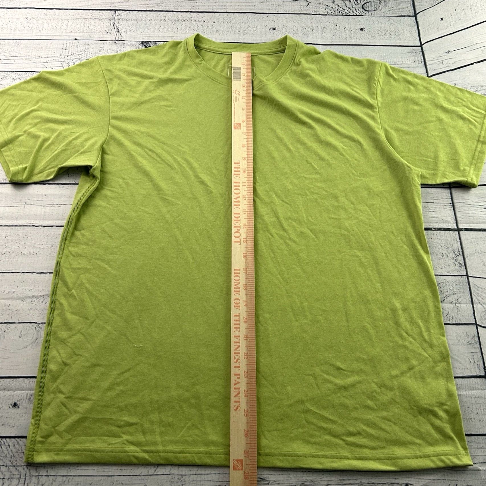 Vintage Stio T-Shirt Short Sleeve Recycled Polyester Organic Cotton Green Men's Large Size US L / EU 52-54 / 3 - 3 Thumbnail