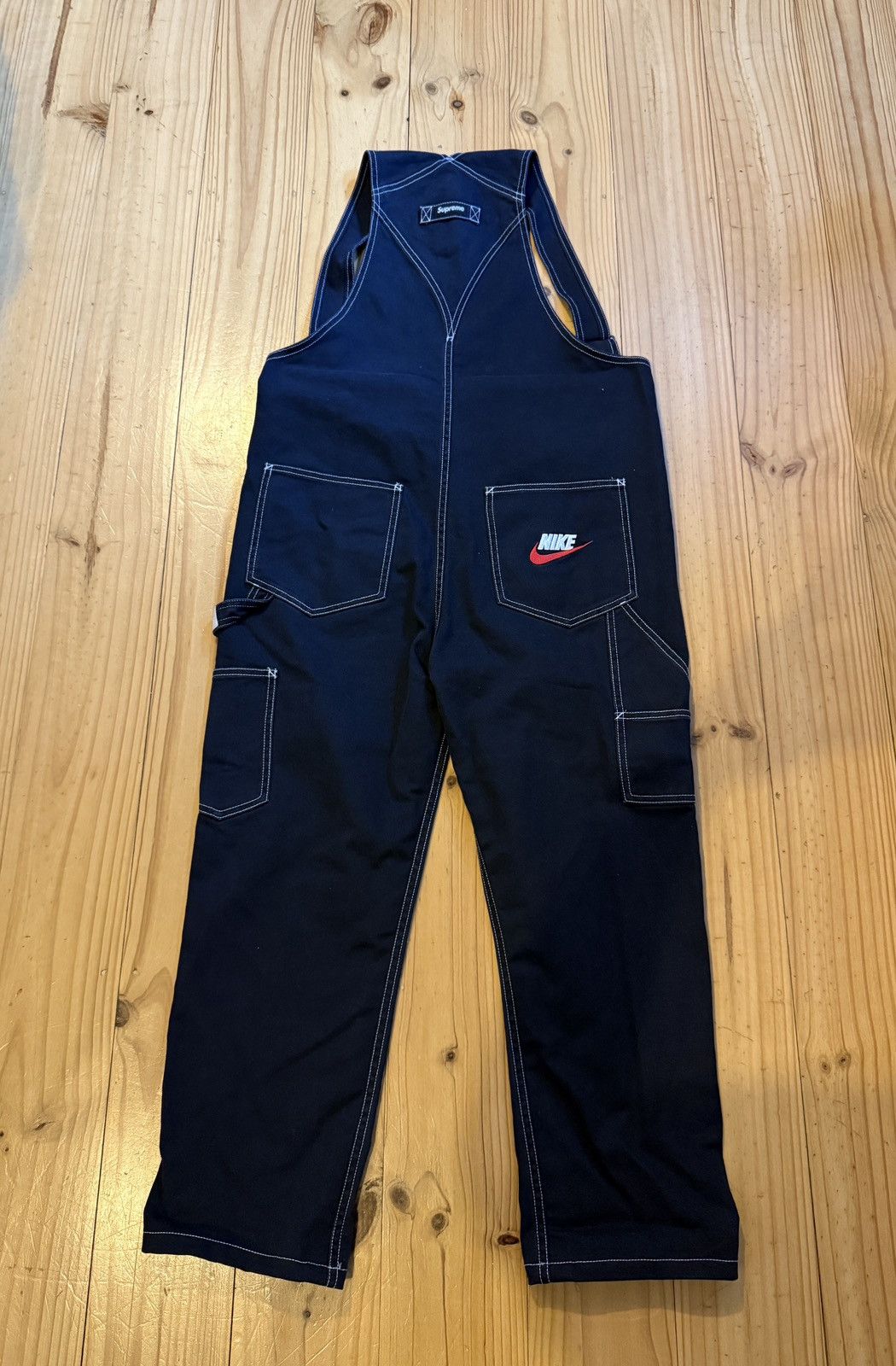 Nike × Supreme Supreme X Nike Overalls Navy Size US 30 / EU 46 - 3 Thumbnail