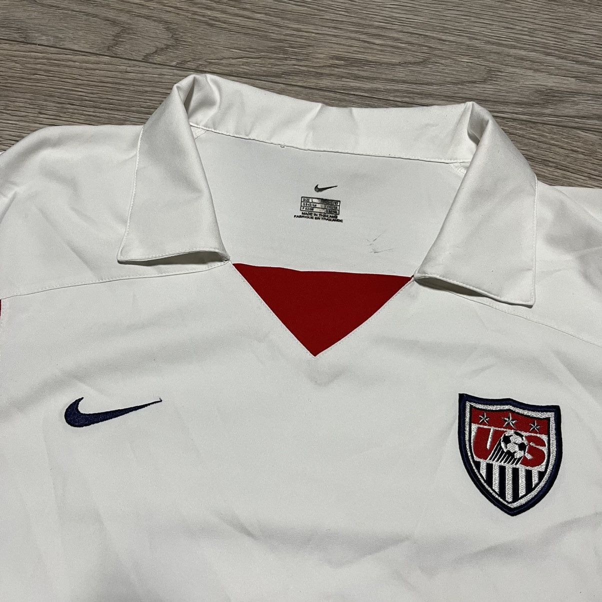Nike Nike USA Home Jersey 2002 vintage Size US L / EU 52-54 / 3 - 7 Thumbnail