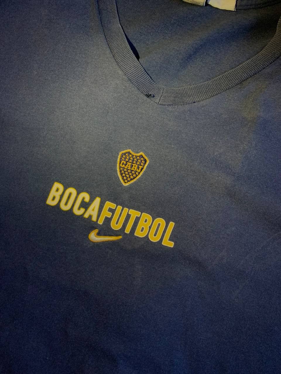 Nike Vintage Nike BOCA Argentina Retro Soccer Jersey T-Shirt 90s Size US XL / EU 56 / 4 - 15 Thumbnail