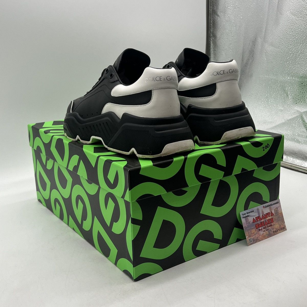 Dolce & Gabbana Dolce & Gabbana Daymaster Black White Size US 7 / EU 40 - 4 Thumbnail