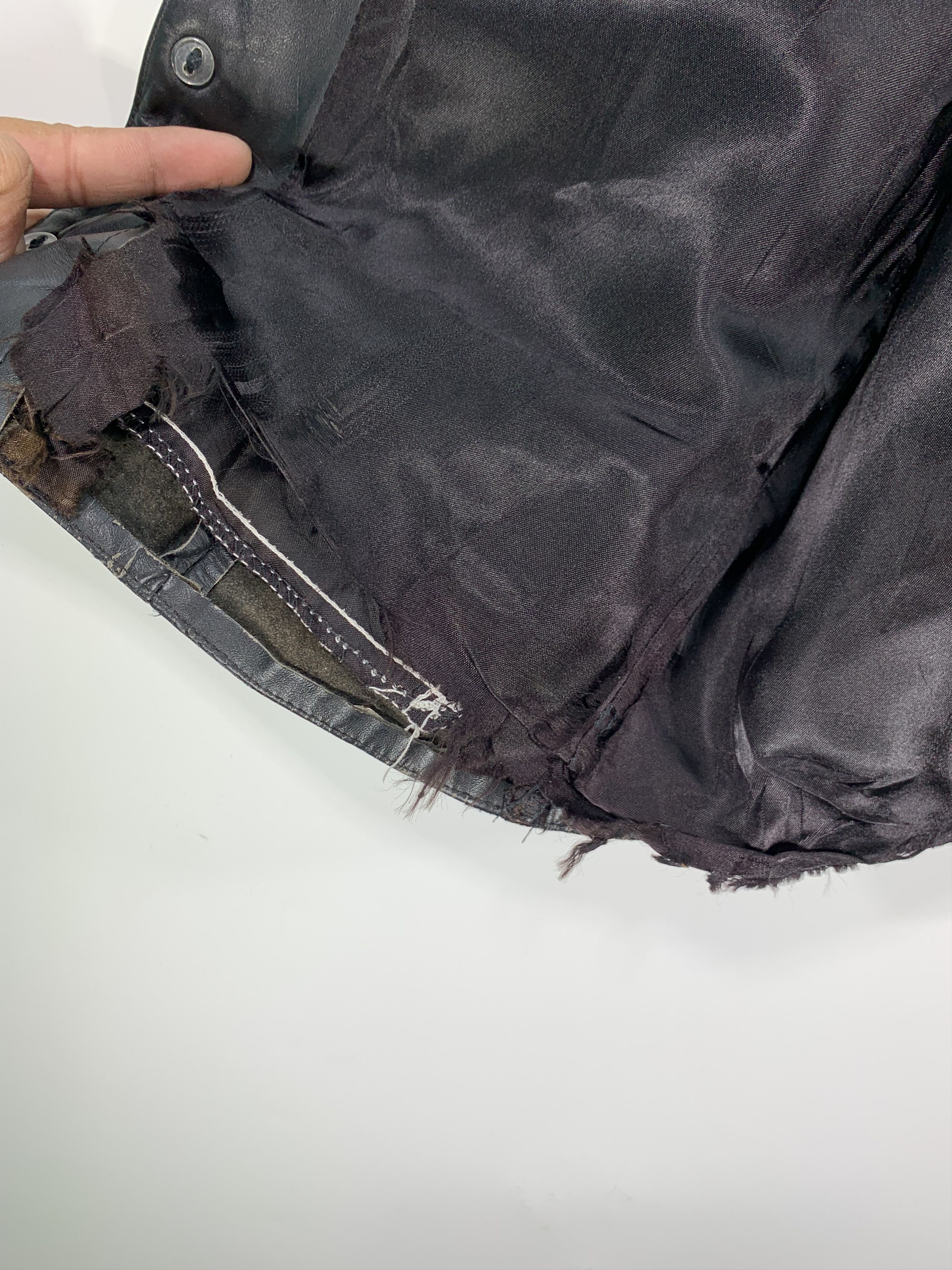Leather × Vintage 70-80s Vintage Continentel Leather Vest Size US S / EU 44-46 / 1 - 7 Thumbnail