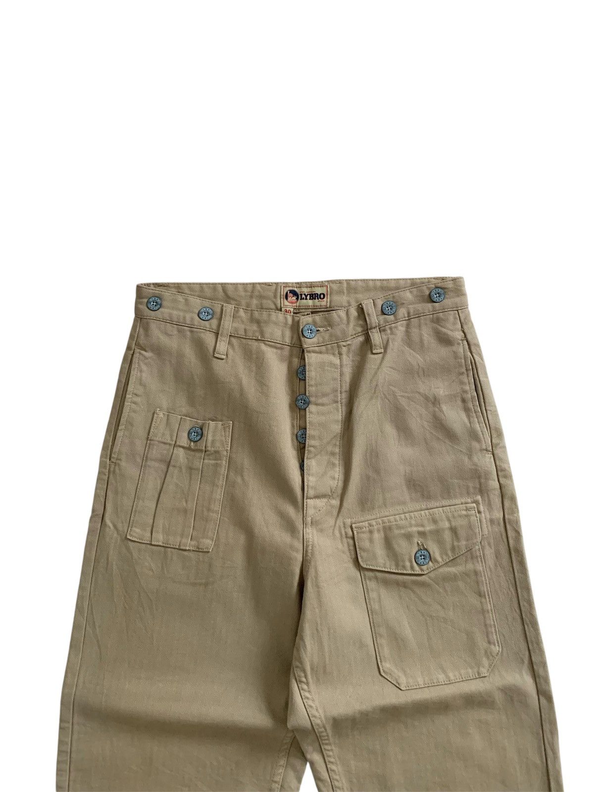 Nigel Cabourn Nigel Cabourn Lybro British Army HBT Trousers Size US 30 / EU 46 - 3 Thumbnail