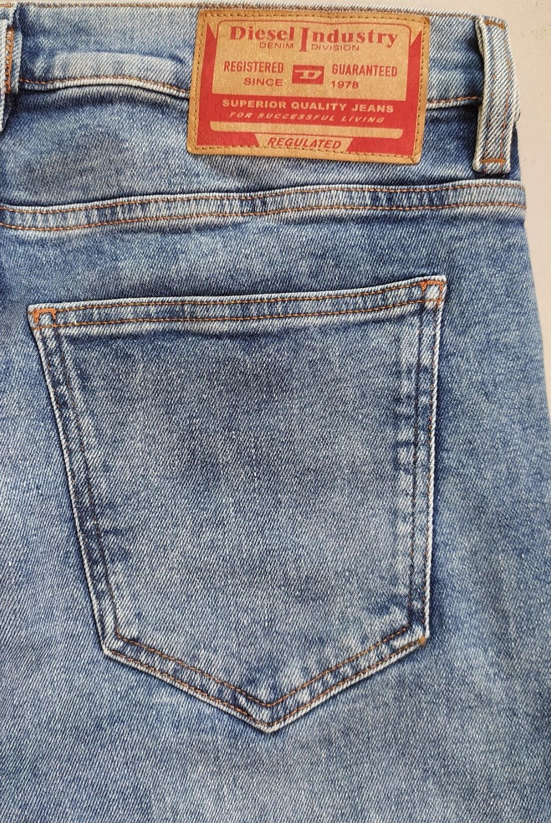 Diesel Diesel 2019 D-STRUKT-R L.32 MENS JEANS T/9665 Size US 32 / EU 48 - 10 Thumbnail