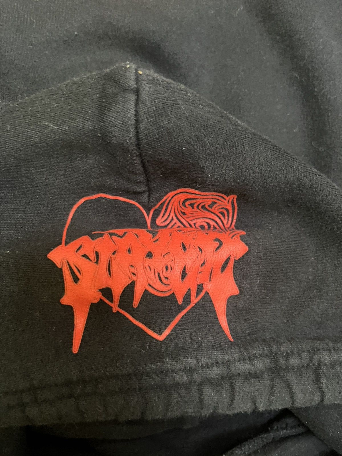 Chrome Hearts × Deadly Doll CHROME HEARTS RED DEADLY DOLL HOODIE Size US XL / EU 56 / 4 - 4 Thumbnail