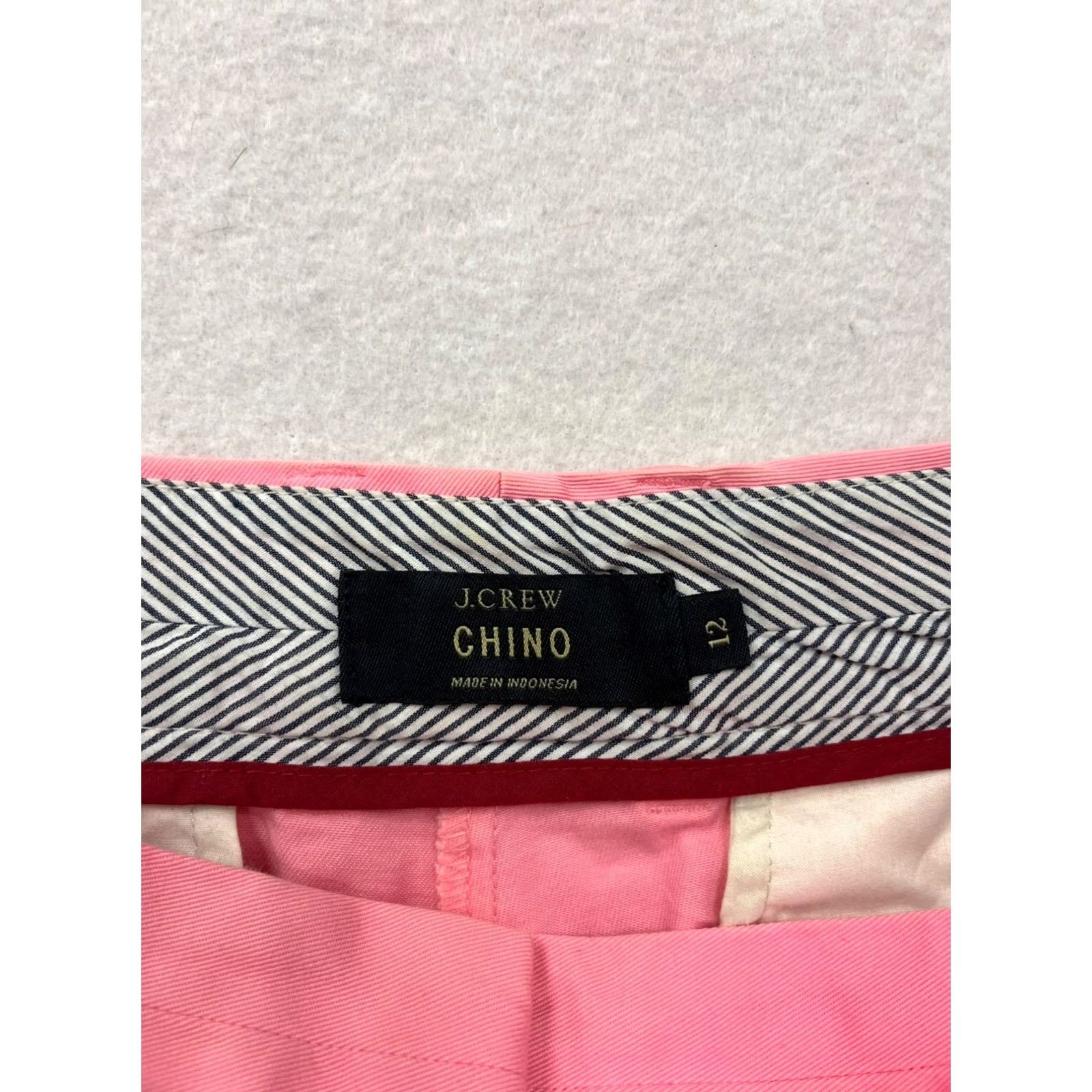 J.Crew J.Crew Womens Chino Shorts Pink 12 Size 34" / US 12 / IT 48 - 3 Thumbnail