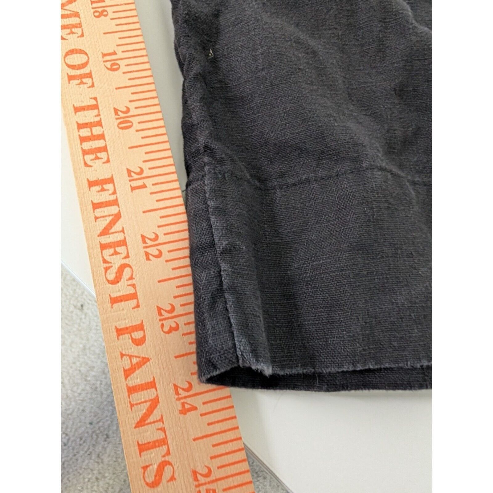 Designer J Jill Linen Pull On Pants Womens Size Large Black Elastic Size 32" / US 10 / IT 46 - 11 Thumbnail