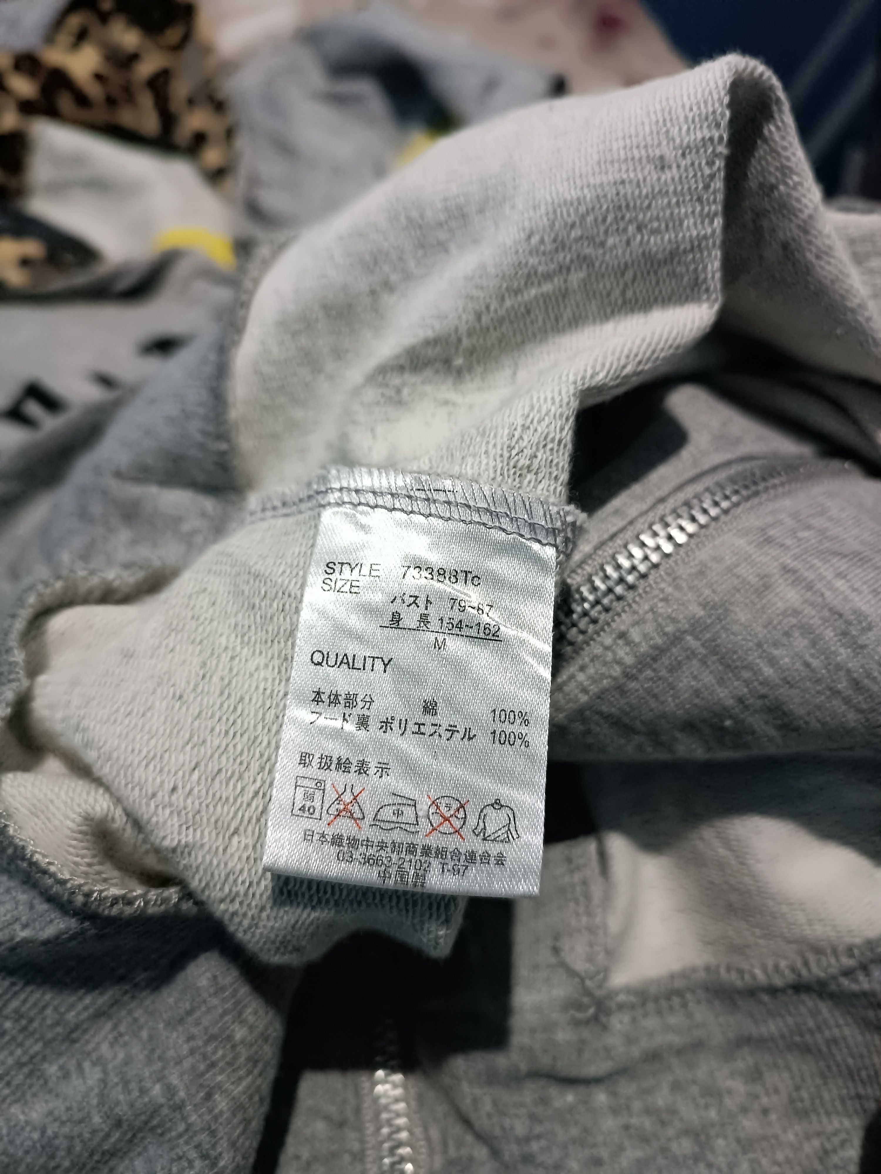 Japanese Brand Japanese Brand Sweater Zip Up Hoodie Leopard Poem Size M / US 6-8 / IT 42-44 - 7 Thumbnail