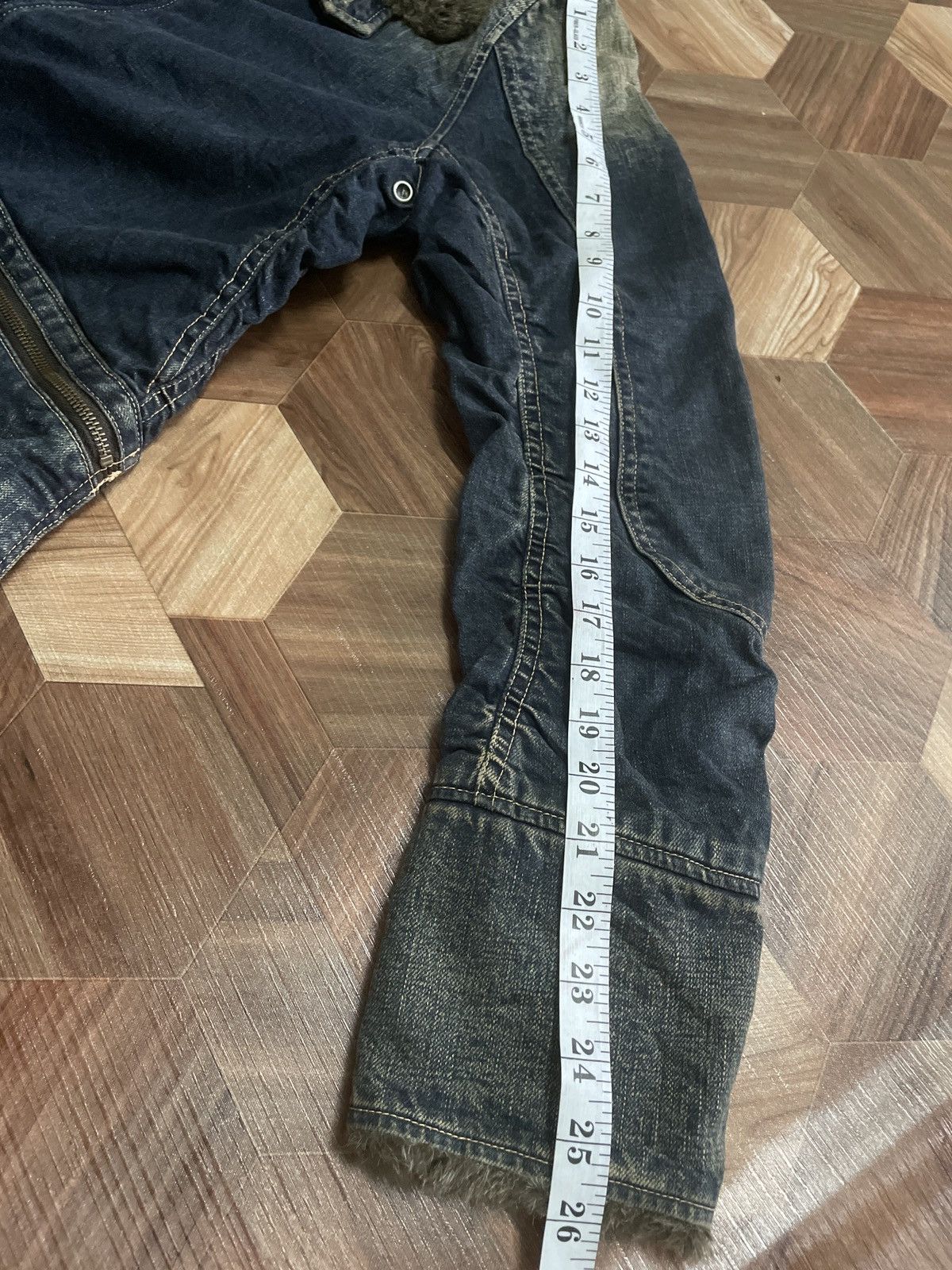 Johnbull Rare John Bull Sherpa Jeans Jackets Distressed Look Size US M / EU 48-50 / 2 - 14 Thumbnail