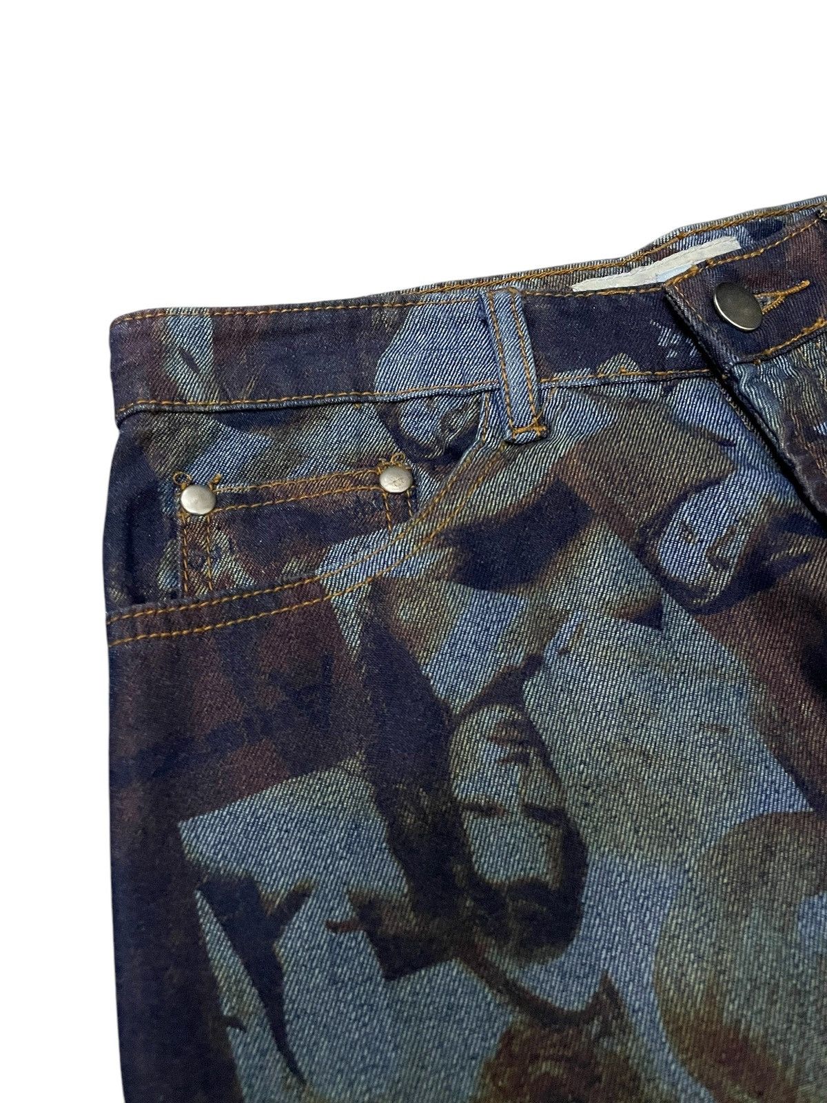 Hysteric Glamour × Japanese Brand × Renoma Kit Corporatica Japan Bruce Weber Photography Flare Jeans Size 26" / US 2 / IT 38 - 9 Thumbnail