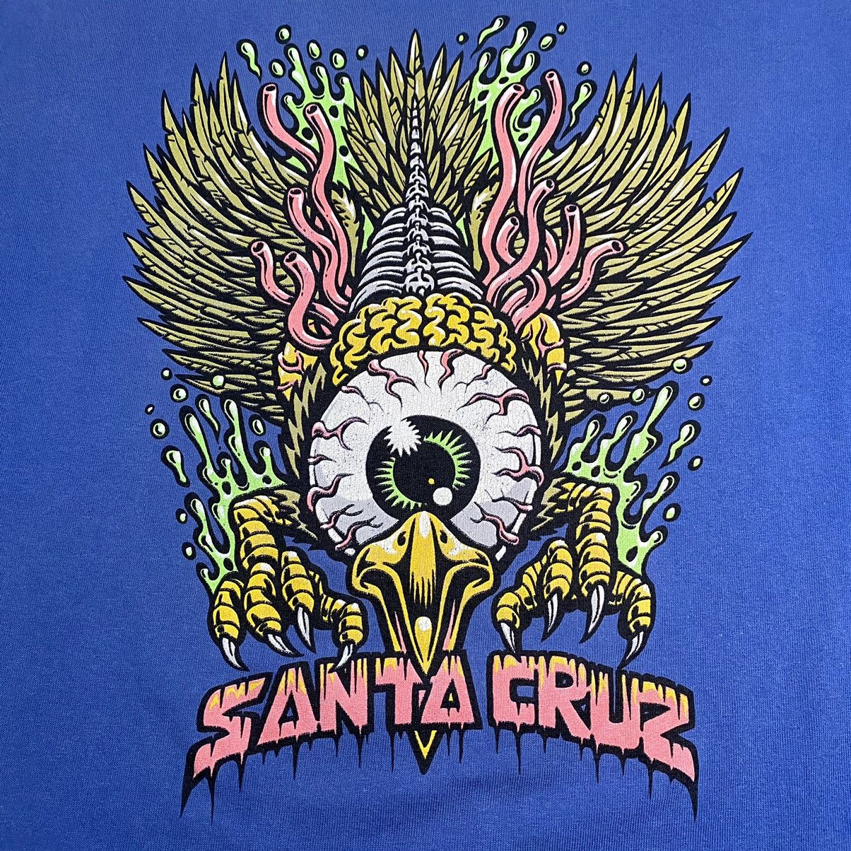 Santa Cruz Skateboards × Vintage VINTAGE SANTA CRUZ SKATEBOARD T SHIRT Size US L / EU 52-54 / 3 - 9 Thumbnail