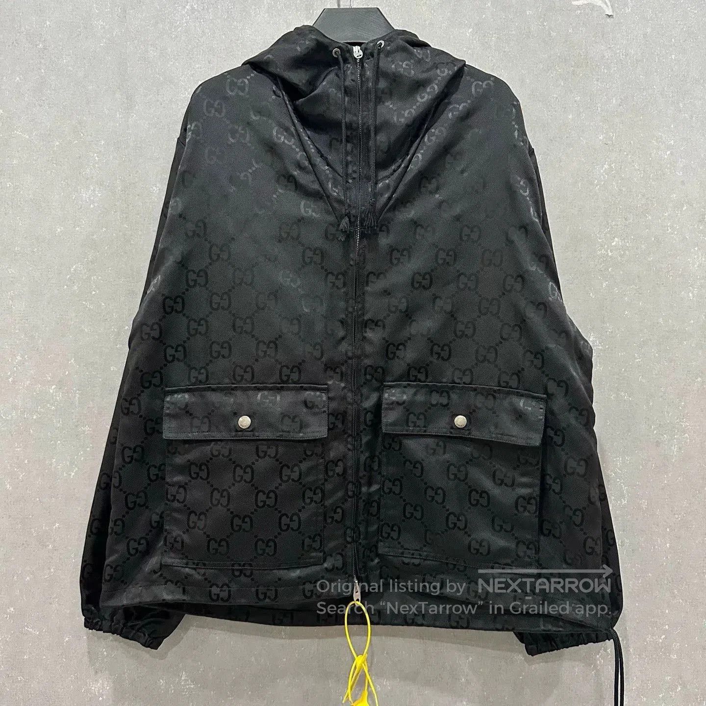 Gucci Gucci Logo Hooded Zip Jacket. Size US XS / EU 42 / 0 - 1 Thumbnail