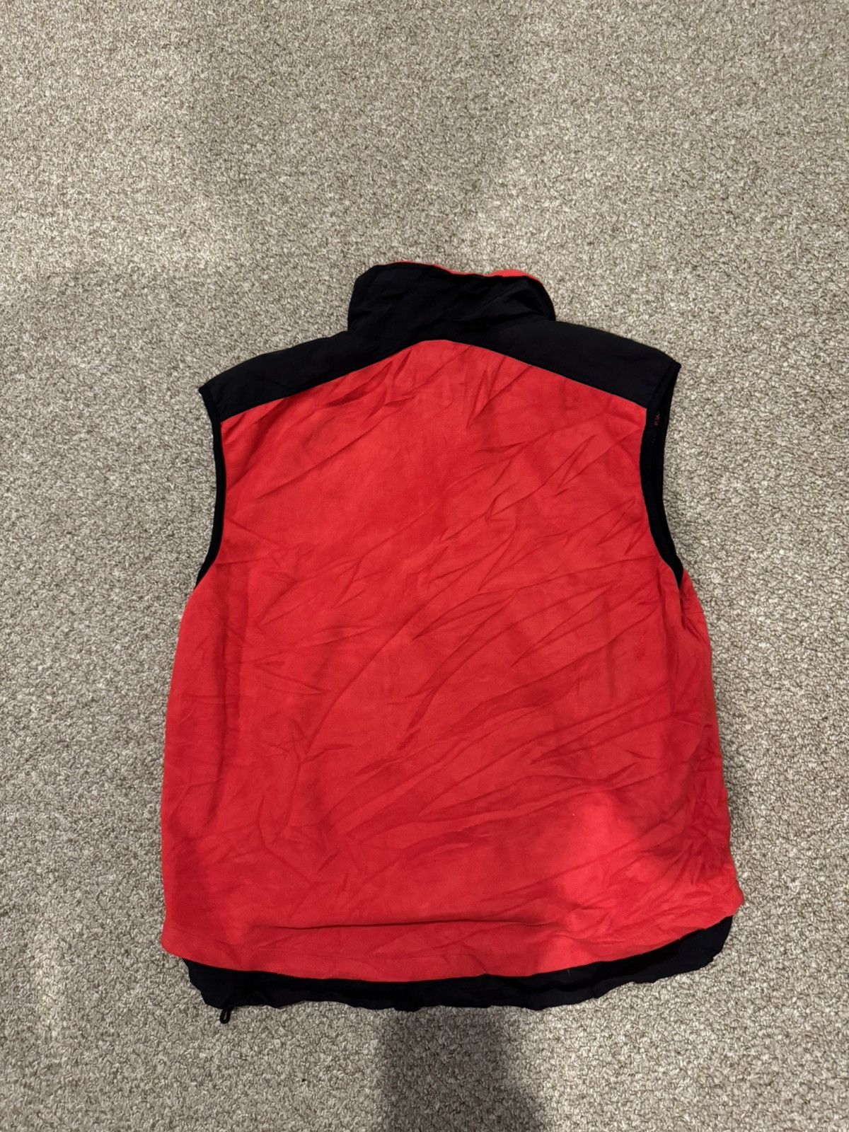 The North Face × Vintage Red North Face Fuzzy Vest Size US M / EU 48-50 / 2 - 2 Thumbnail