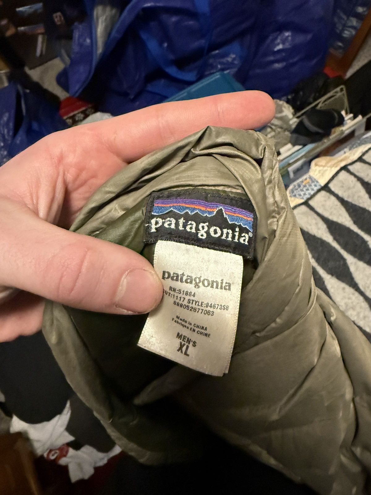 Patagonia × Vintage Brown 2000s down sweater Patagonia Size US XL / EU 56 / 4 - 2 Thumbnail