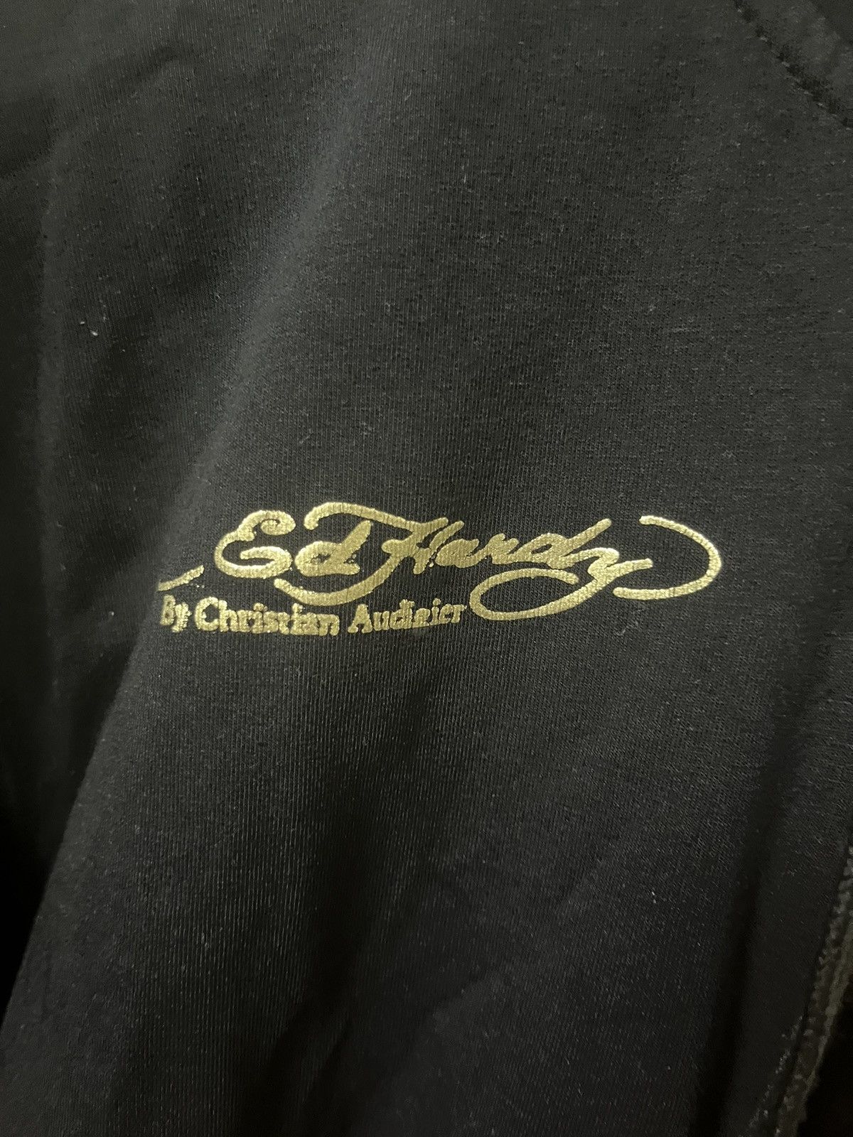 Ed Hardy Ed Hardy by Christian Audigier Vintage y2k Zip Up Hoodie Size XXL / US 16-18 / IT 52-54 - 8 Thumbnail