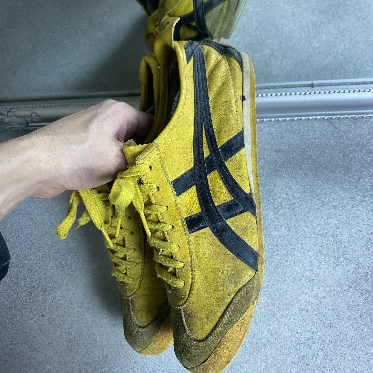 Asics Asics Tiger Onitsuka sneakers kill bill yellow avant gard Size US 9 / EU 42 - 5 Thumbnail