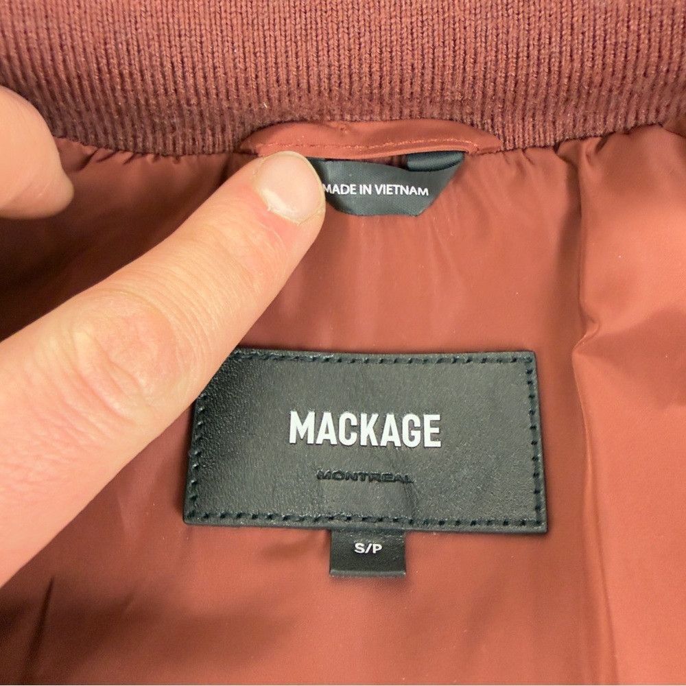 Mackage Mackage Women's Sz Small Adali-NFR 90% Duck Down, 10% Feath Size S / US 4 / IT 40 - 2 Thumbnail