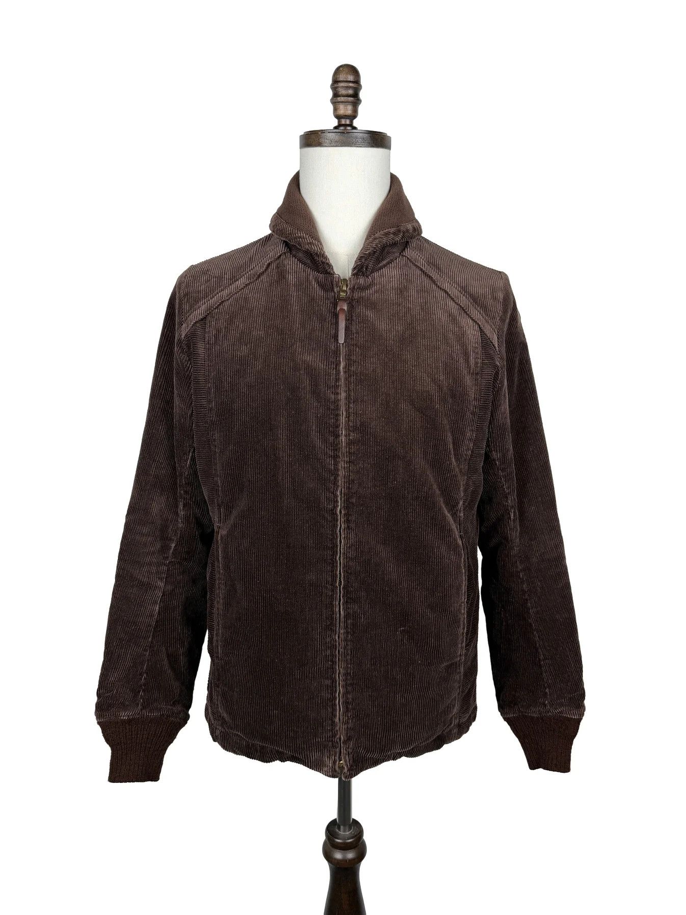 Pre-owned Visvim Fw13 Palmito Shawl Collar Jkt (wale Corduroy) In Brown