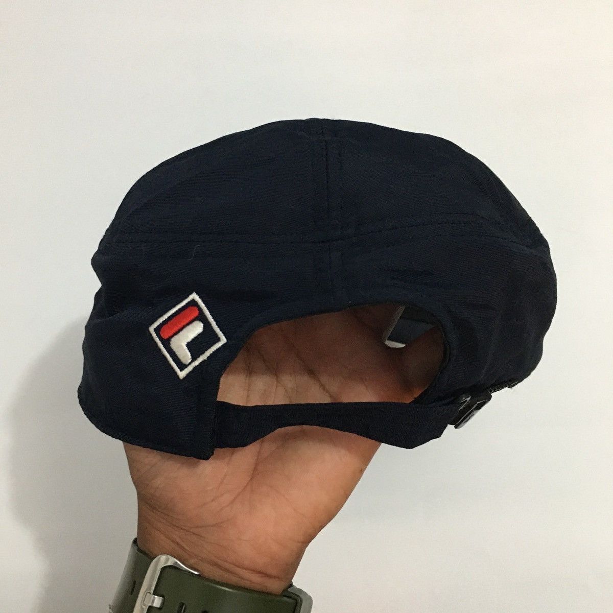Fila Vintage Fila Six Panel Navy Size ONE SIZE - 6 Thumbnail