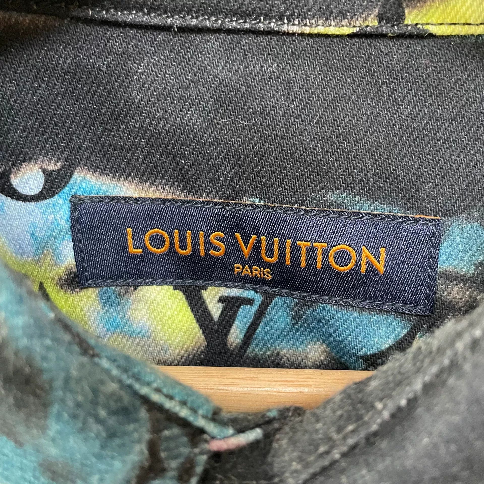 Louis Vuitton Louis Vuitton SS23 Tie-Dye Monogram Denim Jacket Size US S / EU 44-46 / 1 - 3 Thumbnail