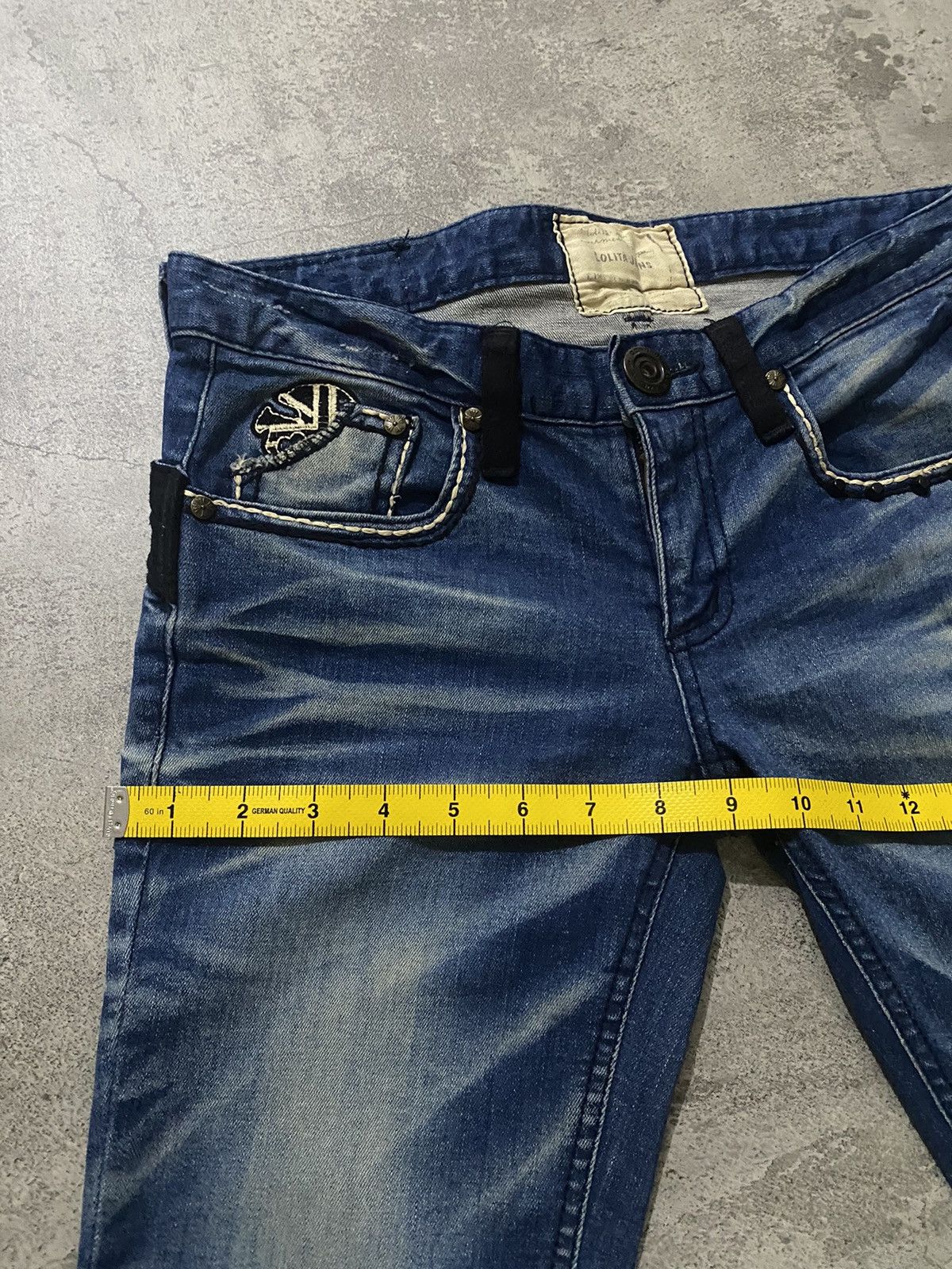 Hysteric Glamour Y2k Lolita skull grunge ifsixwasnine skinny jeans Size US 28 / EU 44 - 17 Thumbnail