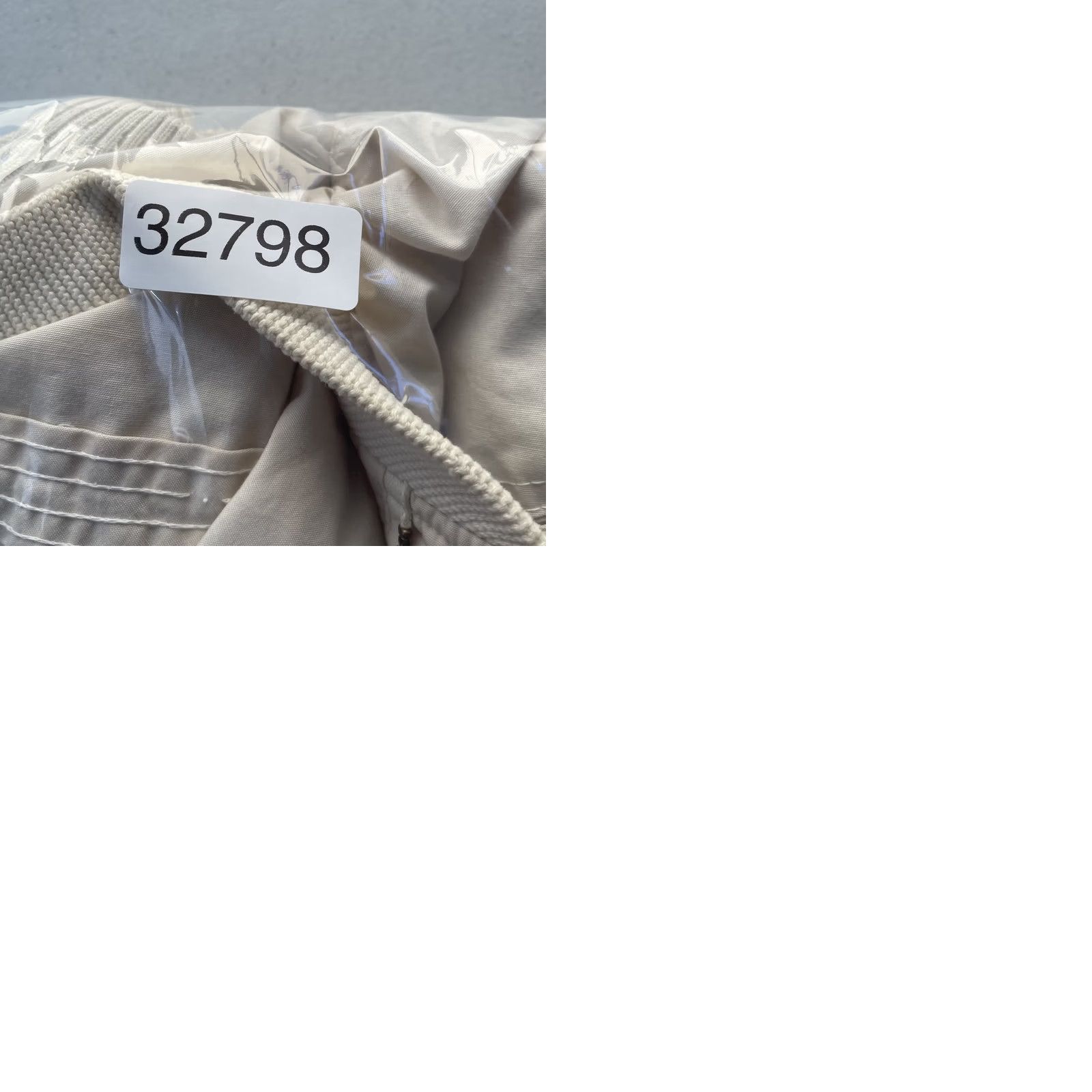 Vintage VINTAGE Montgomery Ward Jacket Mens XL Beige Cotton Bomber Zip Lined Short Size US 36 / EU 52 - 9 Thumbnail