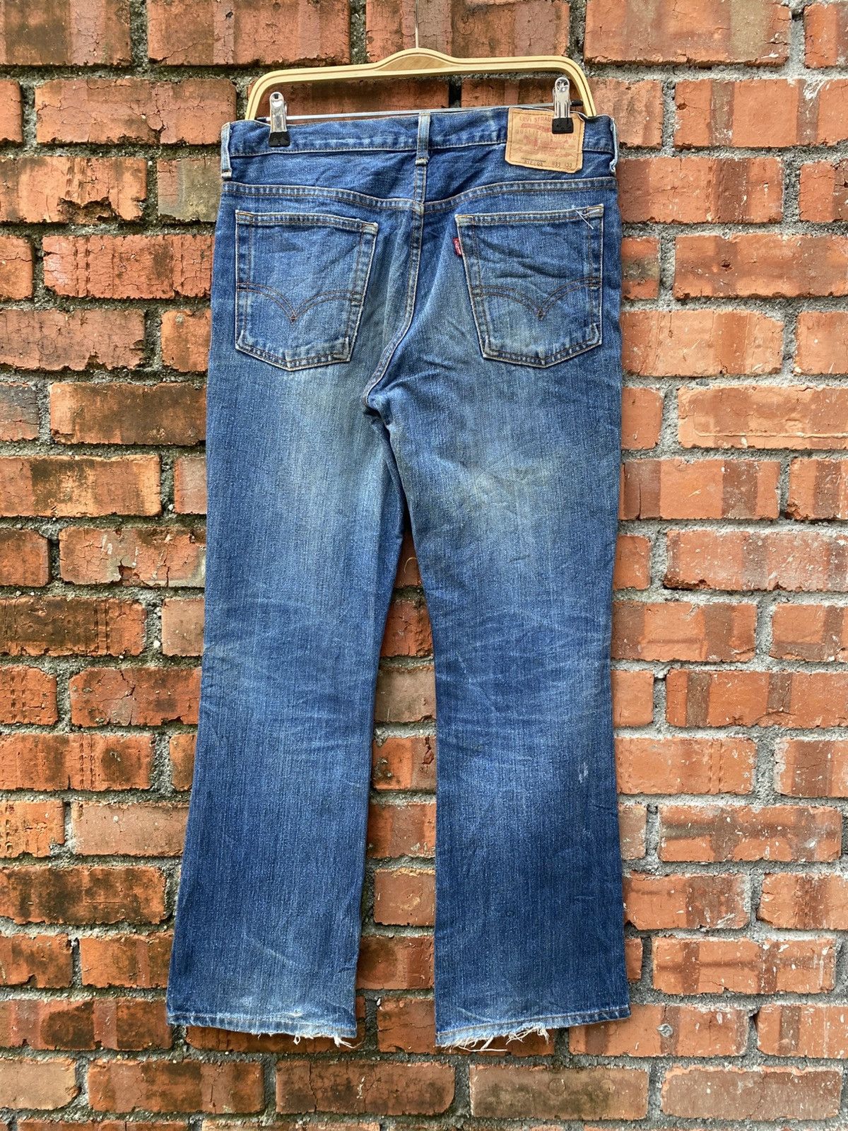 Levi's Vintage Clothing W33x30 Vintage levi's 517 flare bell bottom made in JAPAN Size US 33 - 2 Thumbnail