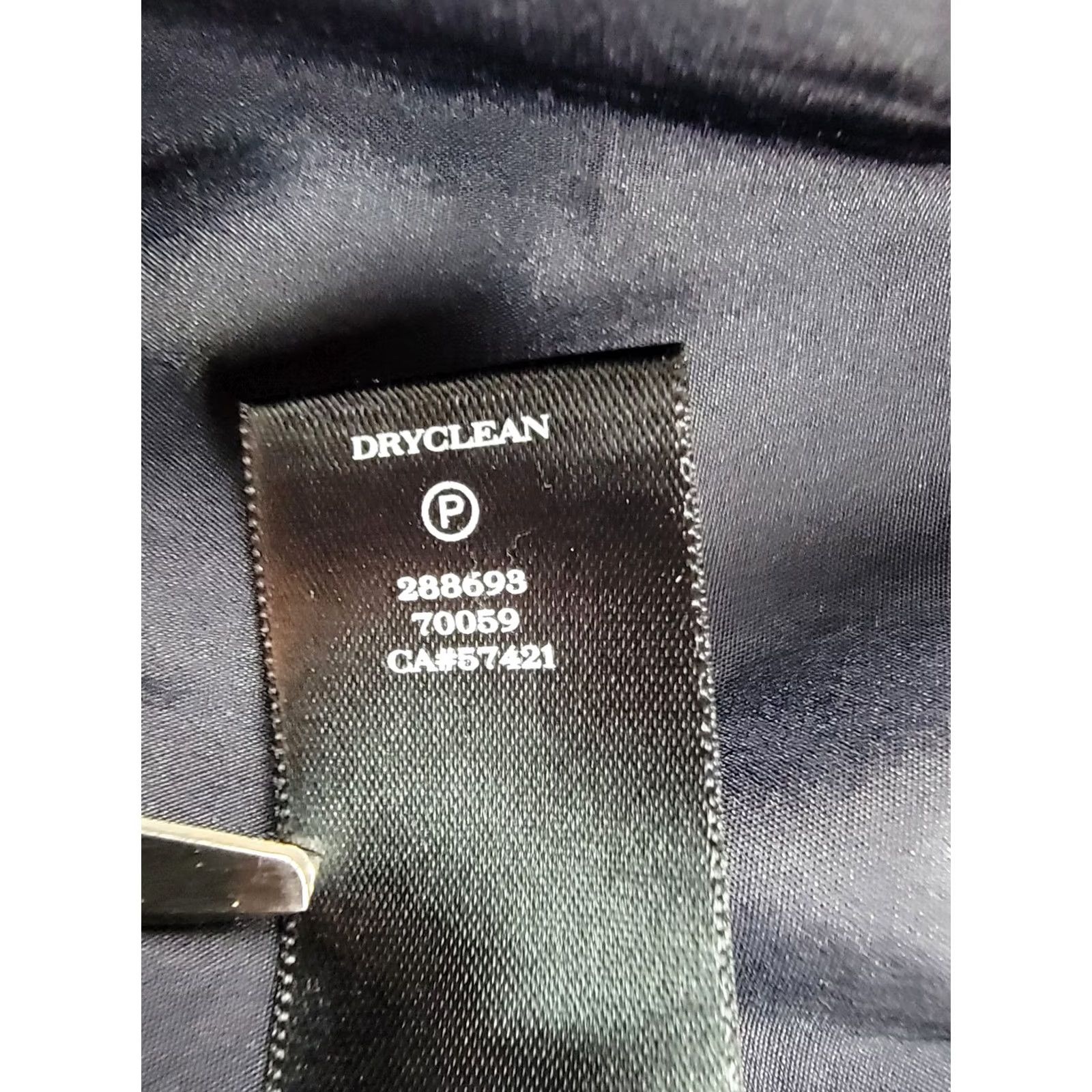Ann Taylor Ann Taylor Blazer Womens 2 Green Black Blue Wool Blend Snap Button Lined Size XS / US 0-2 / IT 36-38 - 6 Thumbnail