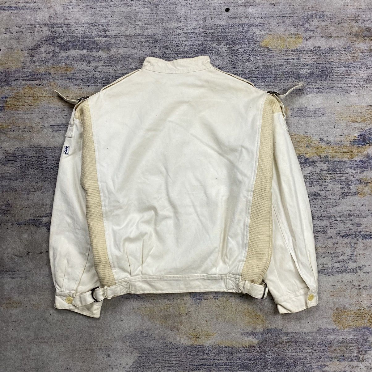 Yves Saint Laurent Vintage Yves saint laurent Bomber jacket Size US M / EU 48-50 / 2 - 2 Thumbnail