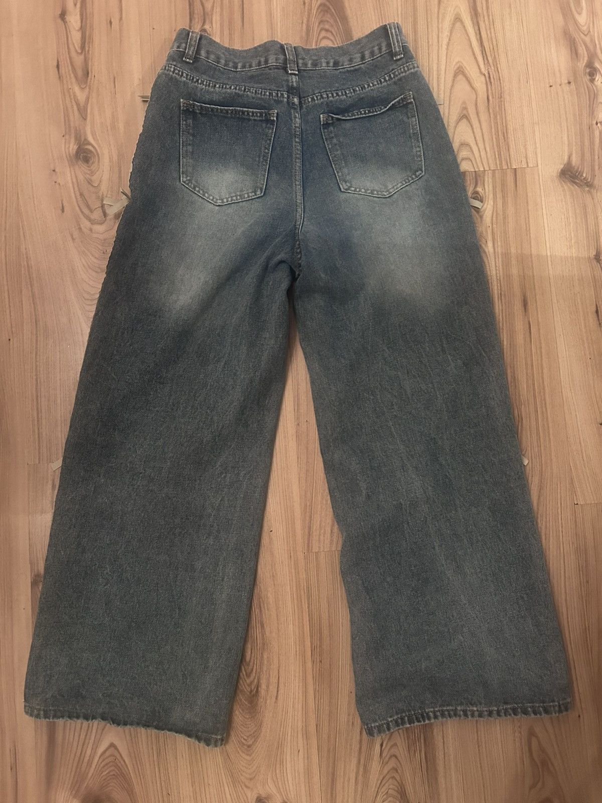 Other Jeans with white stripes Size 32" / US 10 / IT 46 - 2 Thumbnail