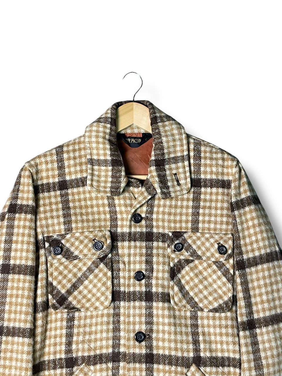Japanese Brand × Seditionaries Japanese Brand Checkered Wool Jacket (1) Size US XS / EU 42 / 0 - 6 Thumbnail