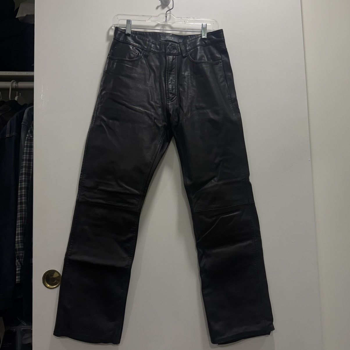 Gap Vintage Genuine Leather Boot Fit Pants Size US 30 / EU 46 - 1 Thumbnail